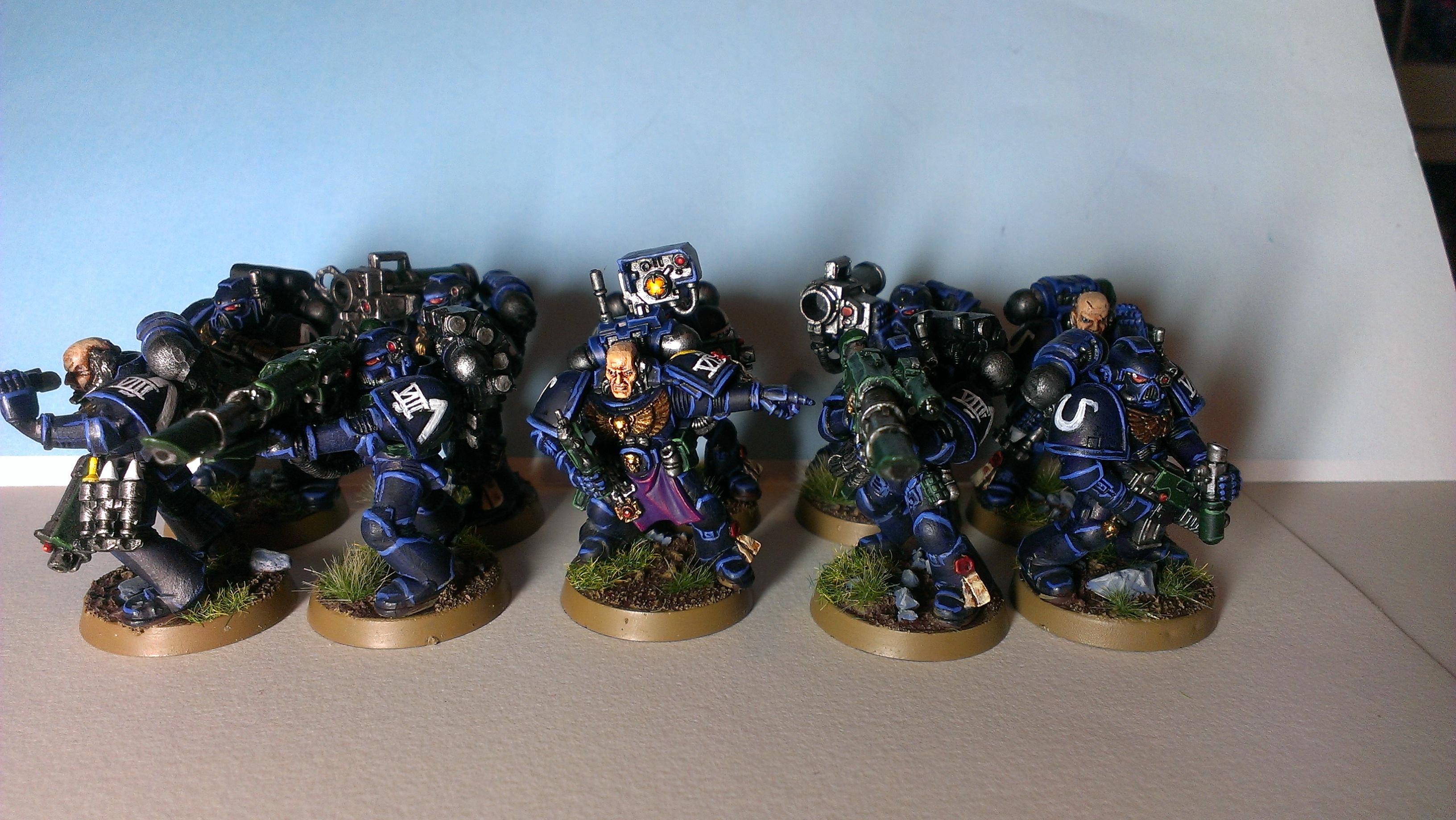Devastators, Space Marines, Ultramarines