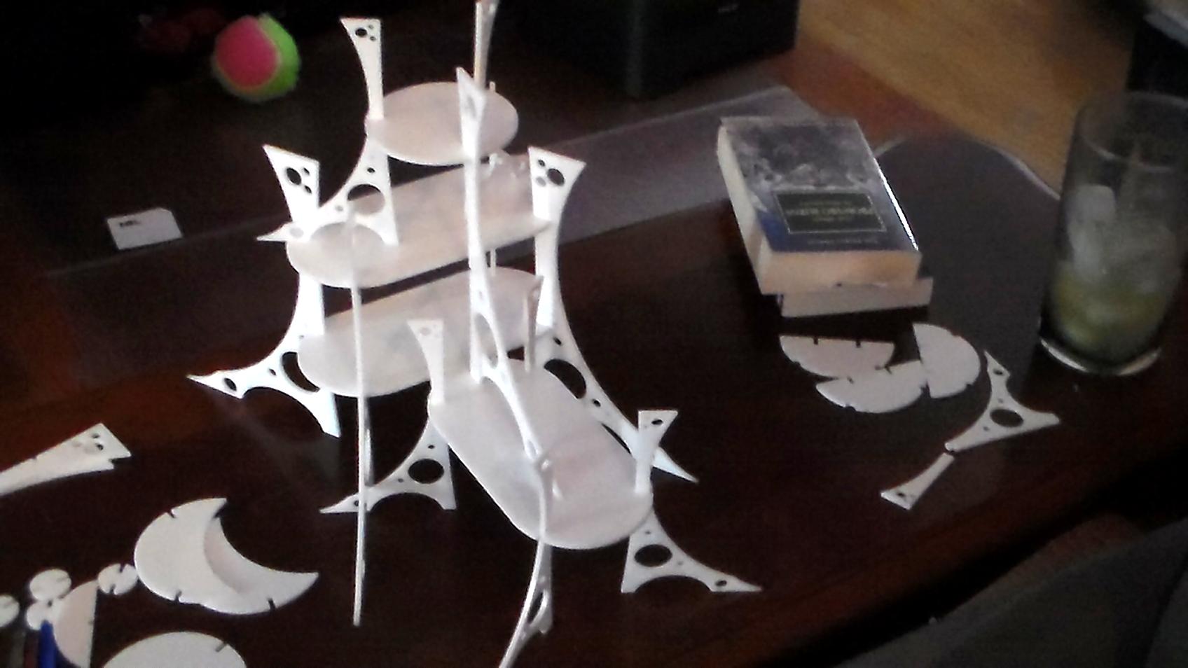 Laser Cut, Space Elves, Terrain