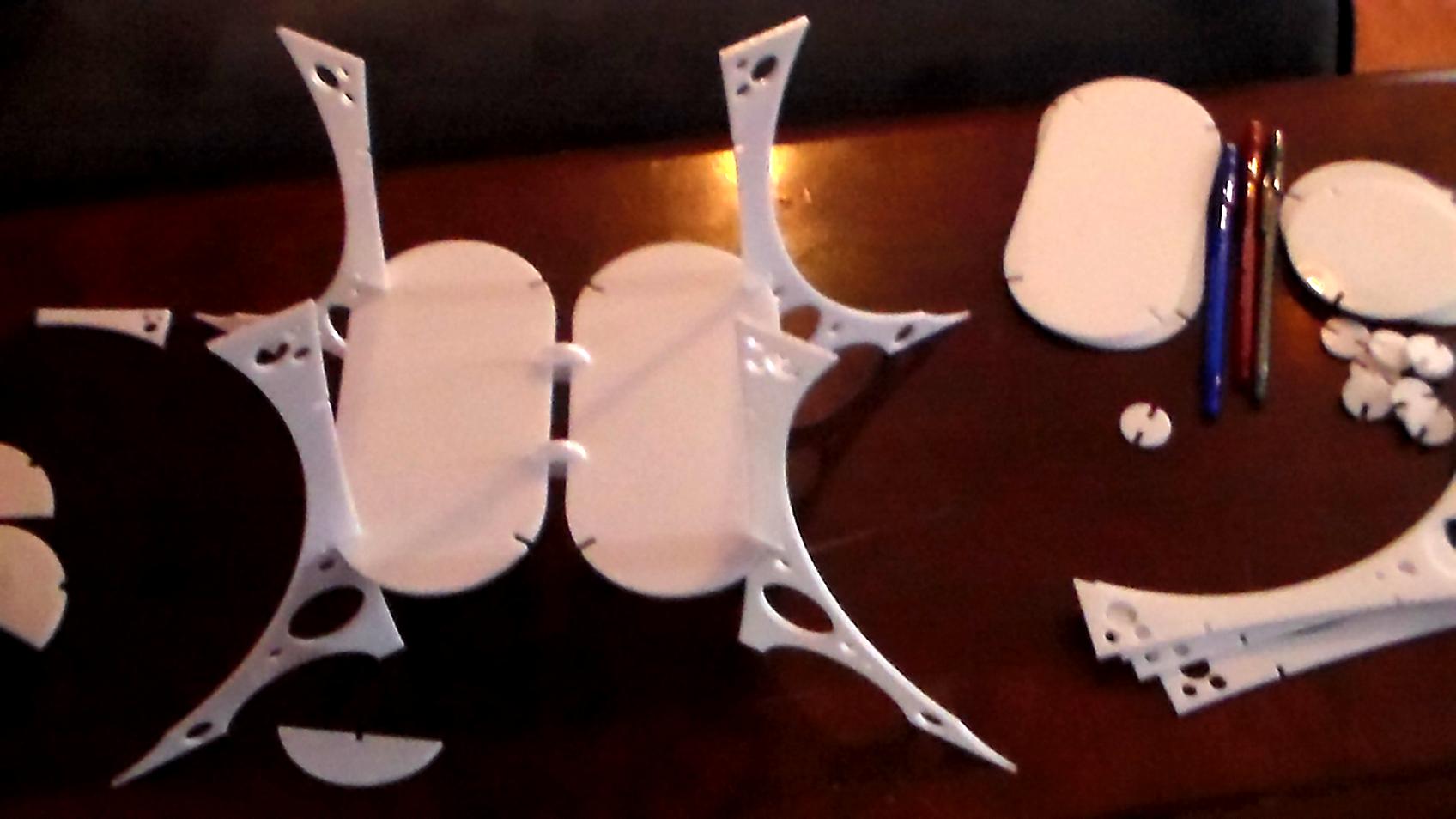 Laser Cut, Space Elves, Terrain