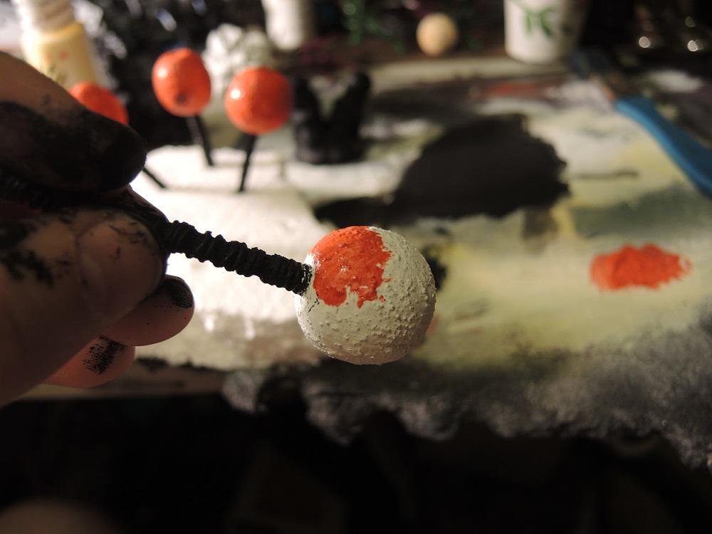 Alien, Jungle, Jungles, Terrain, Trees, Tutorial, Waaazag, Wire Wrapping, Work In Progress