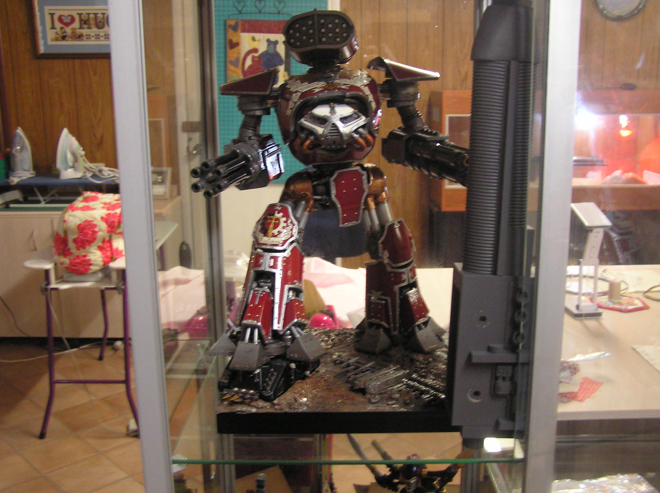 Yep, the gun is THAT big..