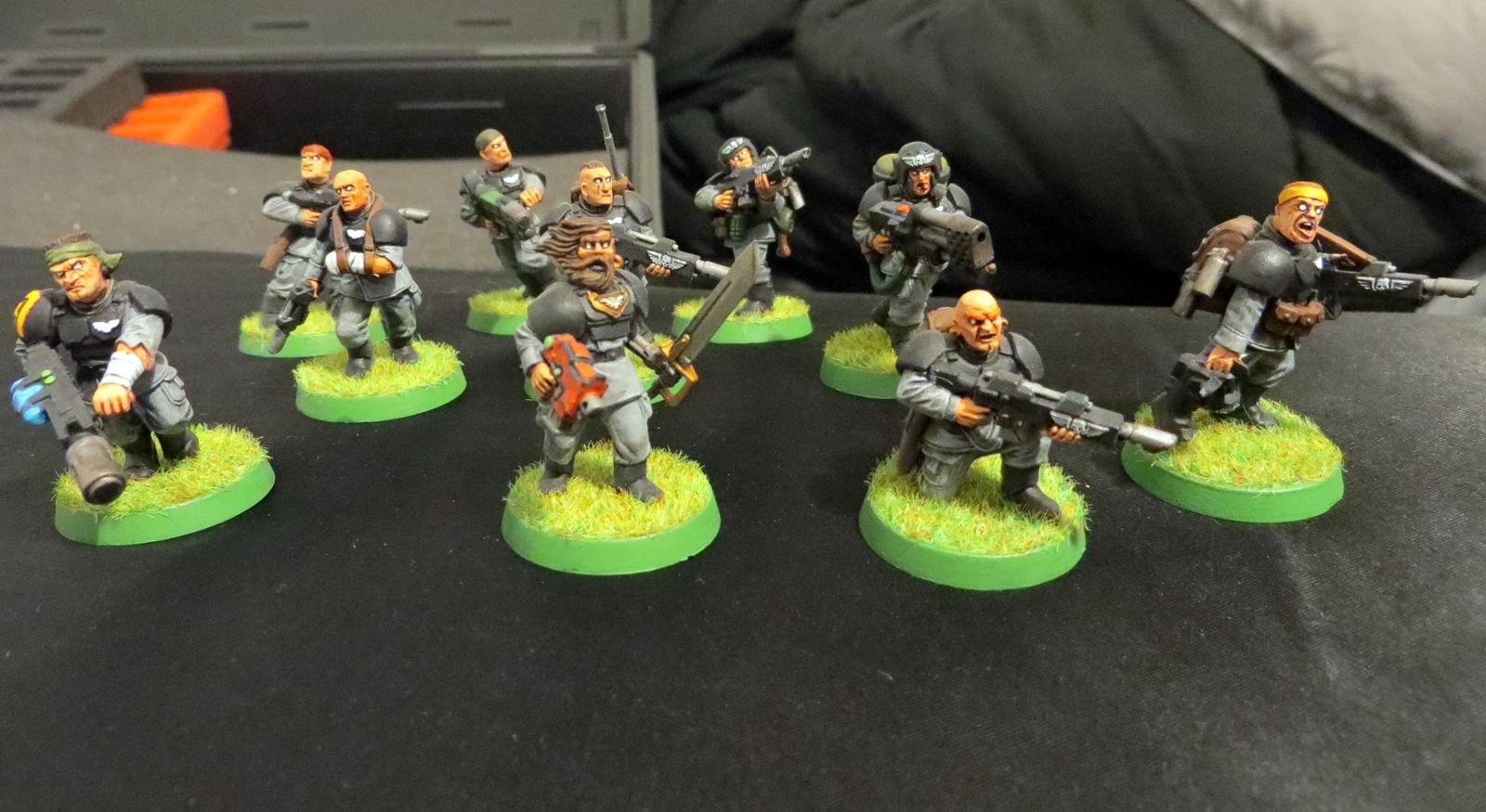 Cadians, Guard, Imperial Guard, Infantry, Veteran, Warhammer 40,000