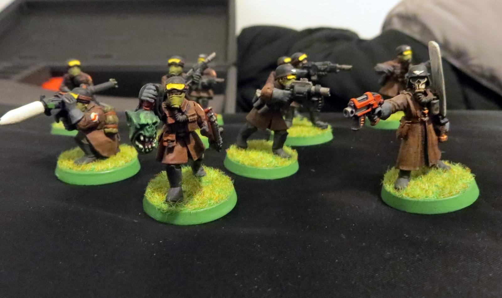 Cadians, Guard, Imperial Guard, Infantry, Steel Legion, Warhammer 40,000