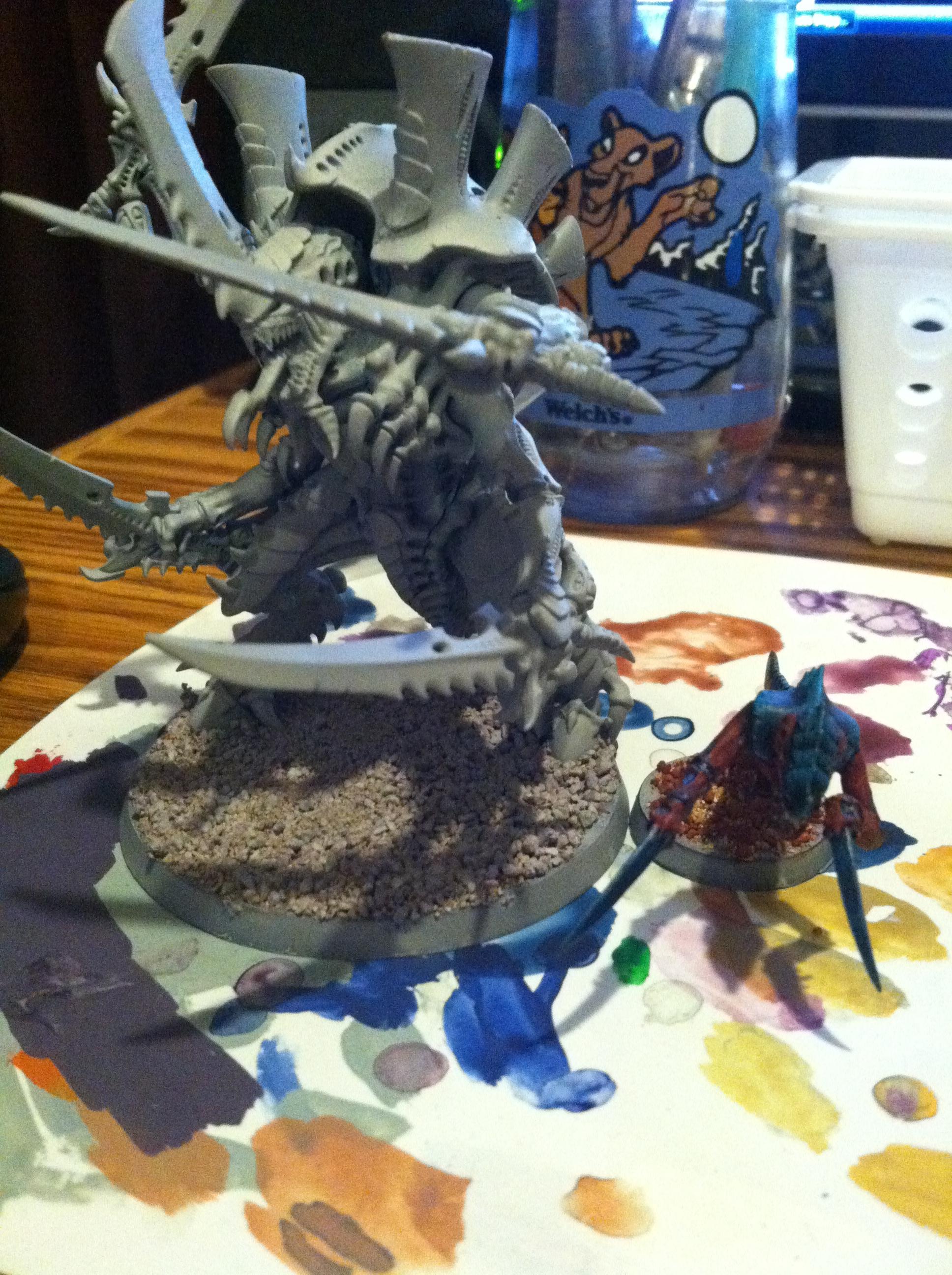 Swarmlord, Tyranids, Work In Progress