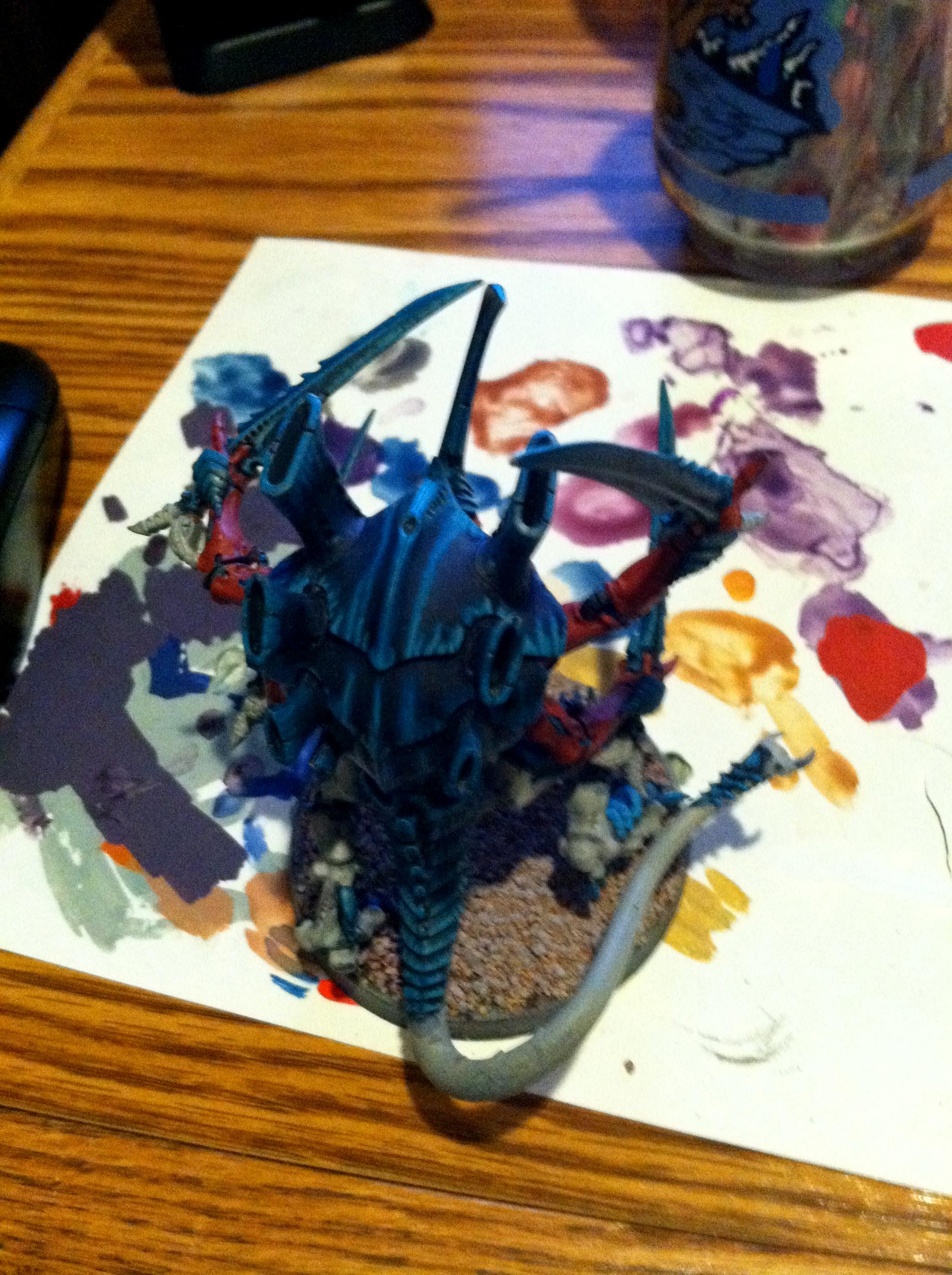 Swarmlord, Tyranids, Work In Progress