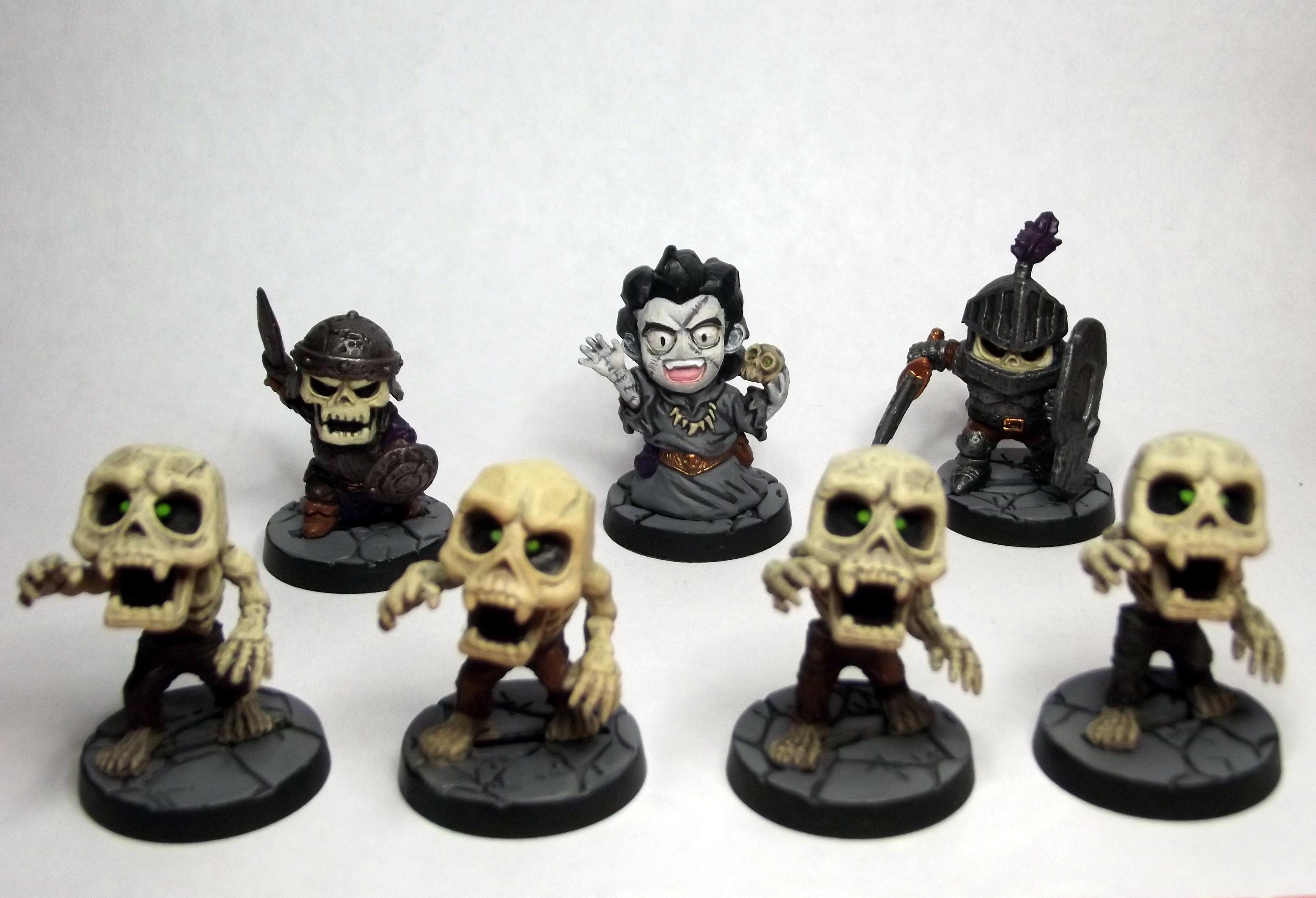 Chibi, Cute, Super Dungeon Explore, Undead