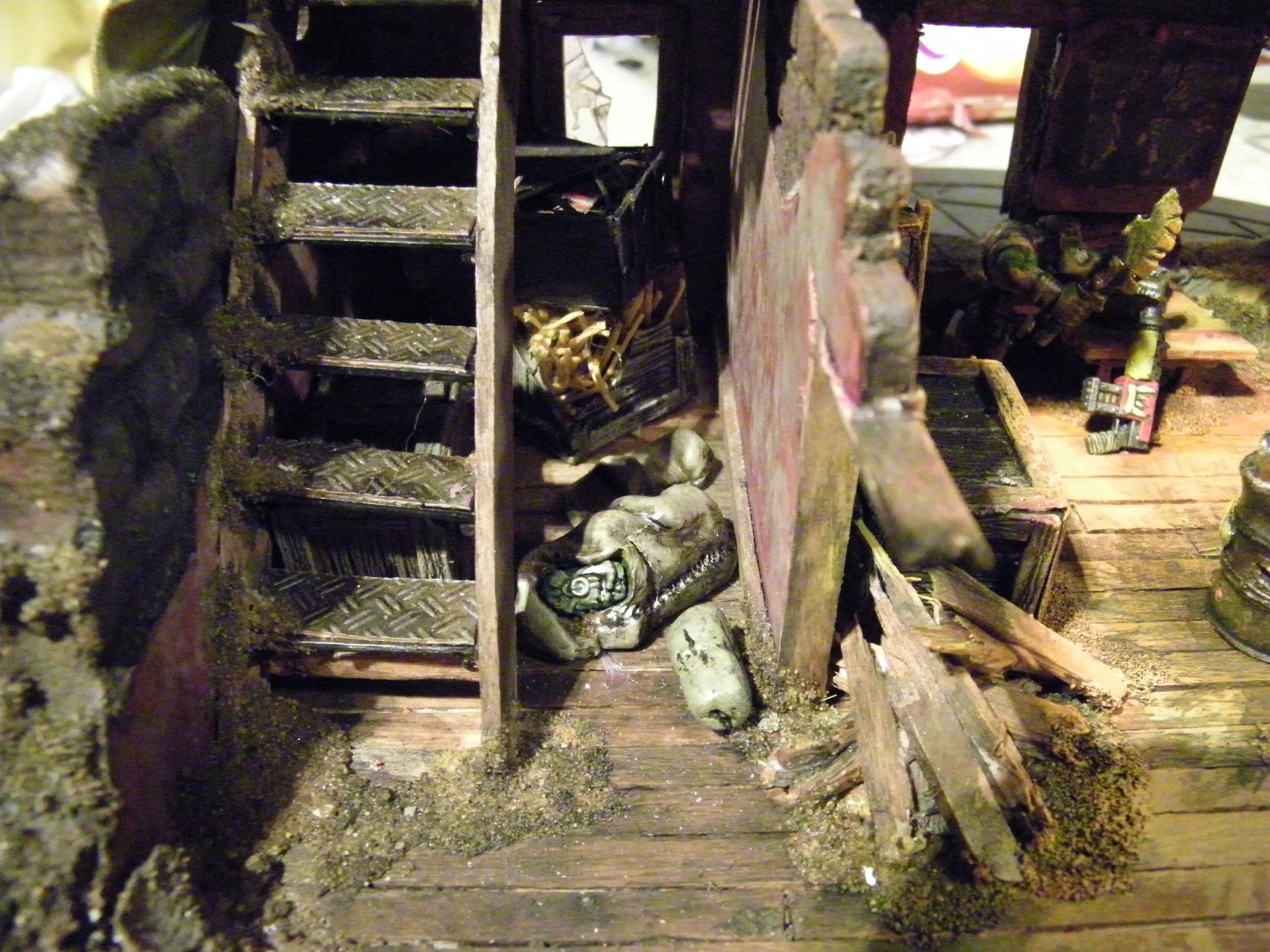 Diorama, Humor, Orks, Terrain