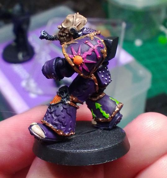 Chaos, Chaos Space Marines, Emperor's Children, Noise Marines, Warhammer 40,000, Work In Progress