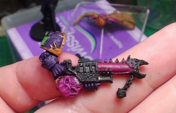 Chaos, Chaos Space Marines, Emperor's Children, Noise Marines, Warhammer 40,000, Work In Progress