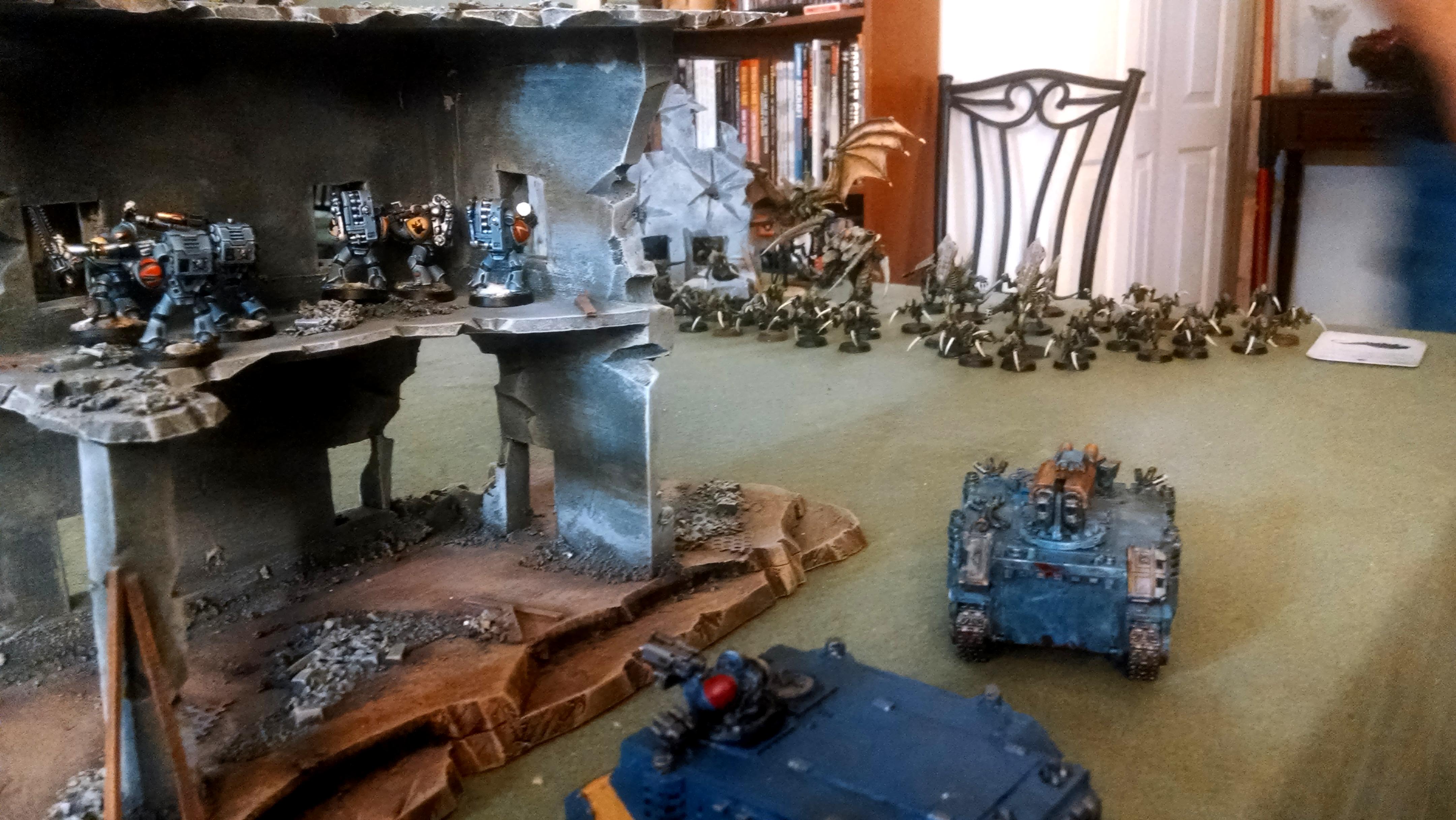 Space Wolves, Tyranids