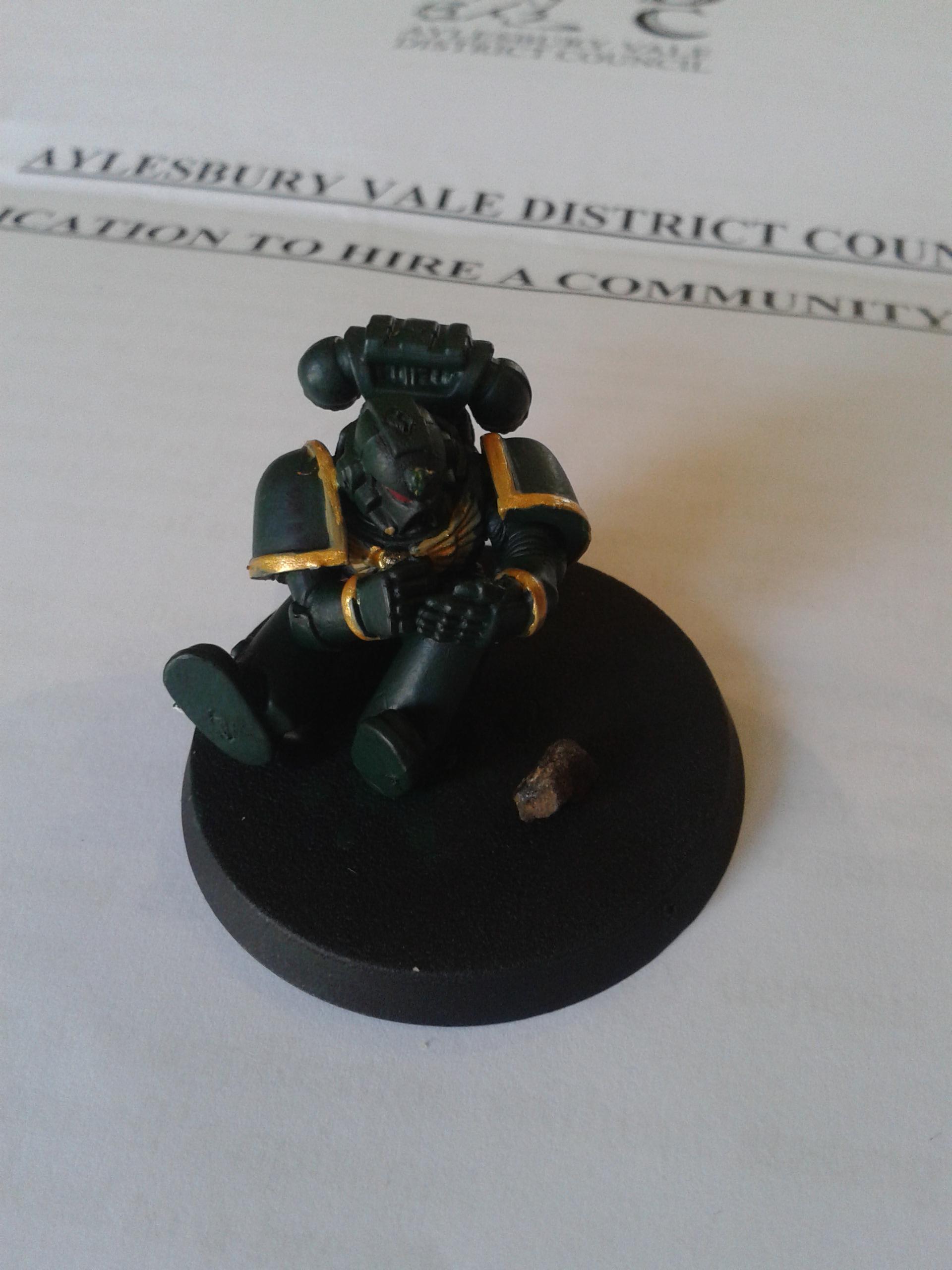 Objective marker space marine 40k tripped