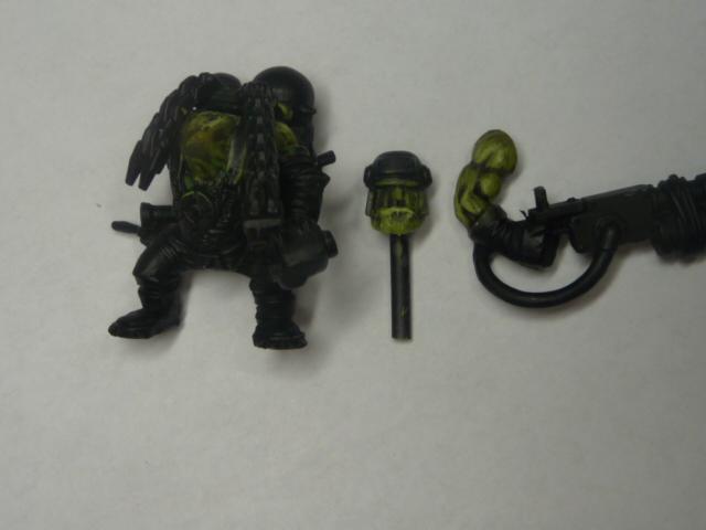 Burna Boyz, Orks, Skin, Warhammer 40,000, Work In Progress