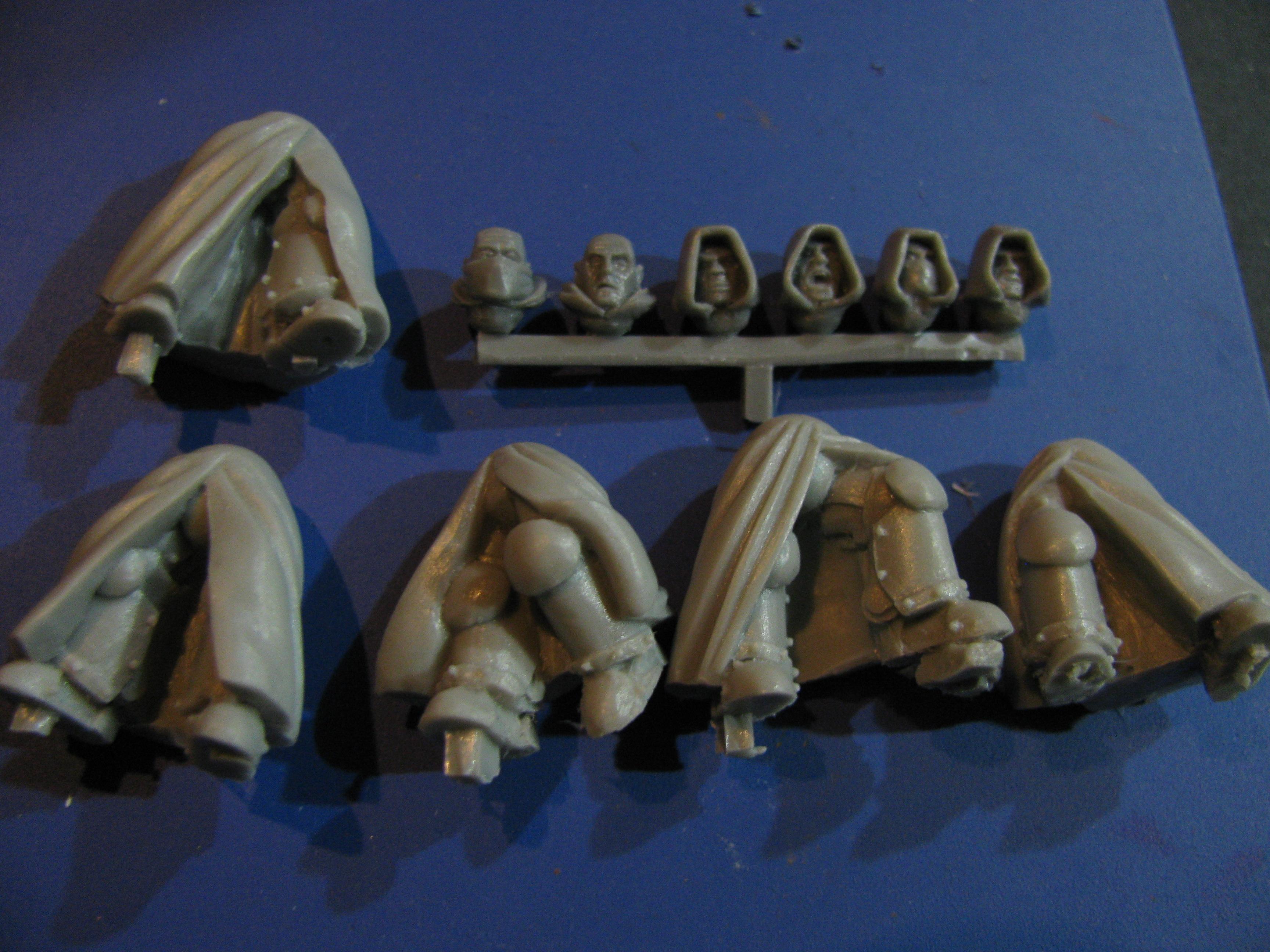 Not My Work, Salute, Anvil robed legs/heads