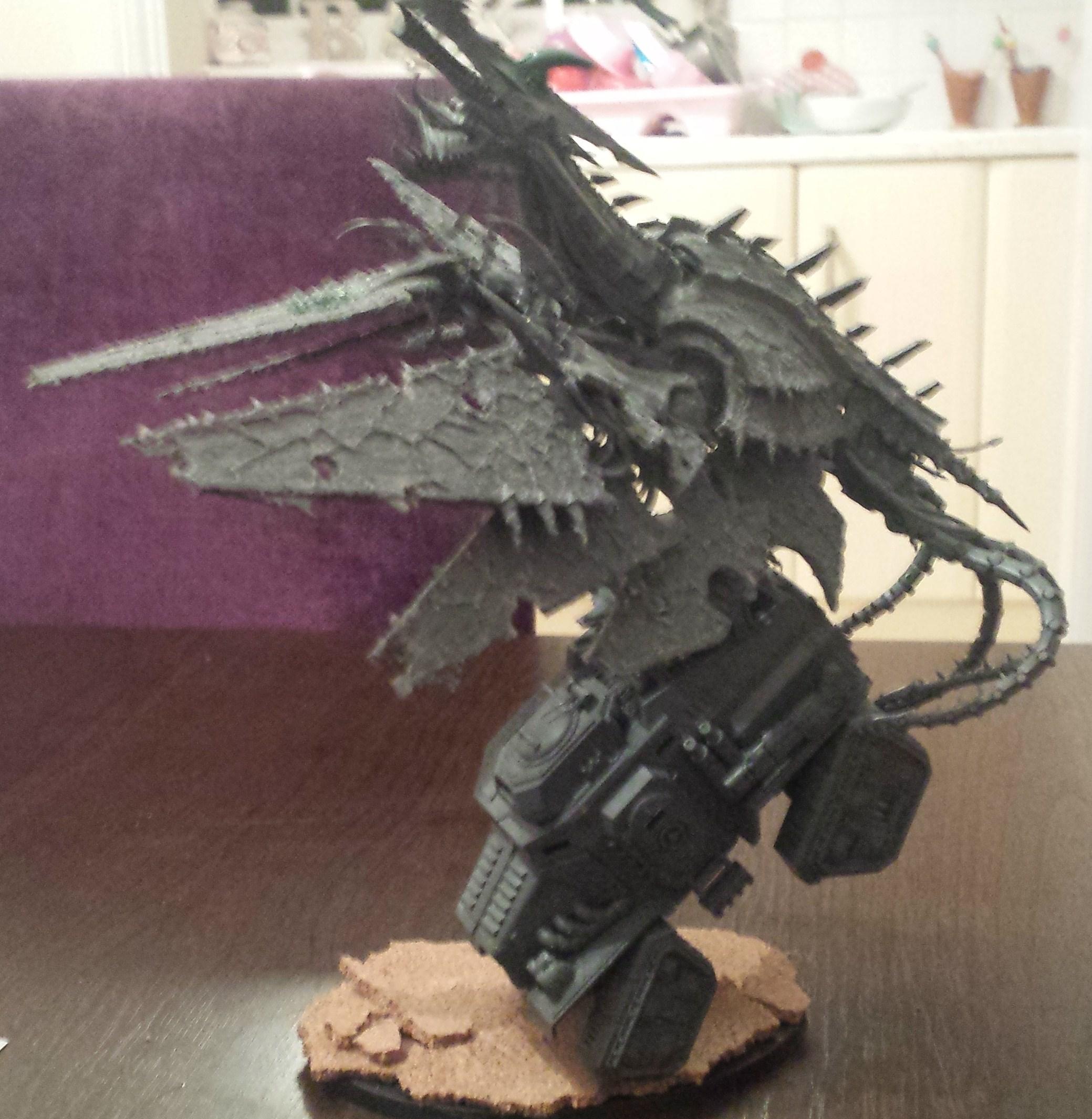 Nurgle heldrake with taurox