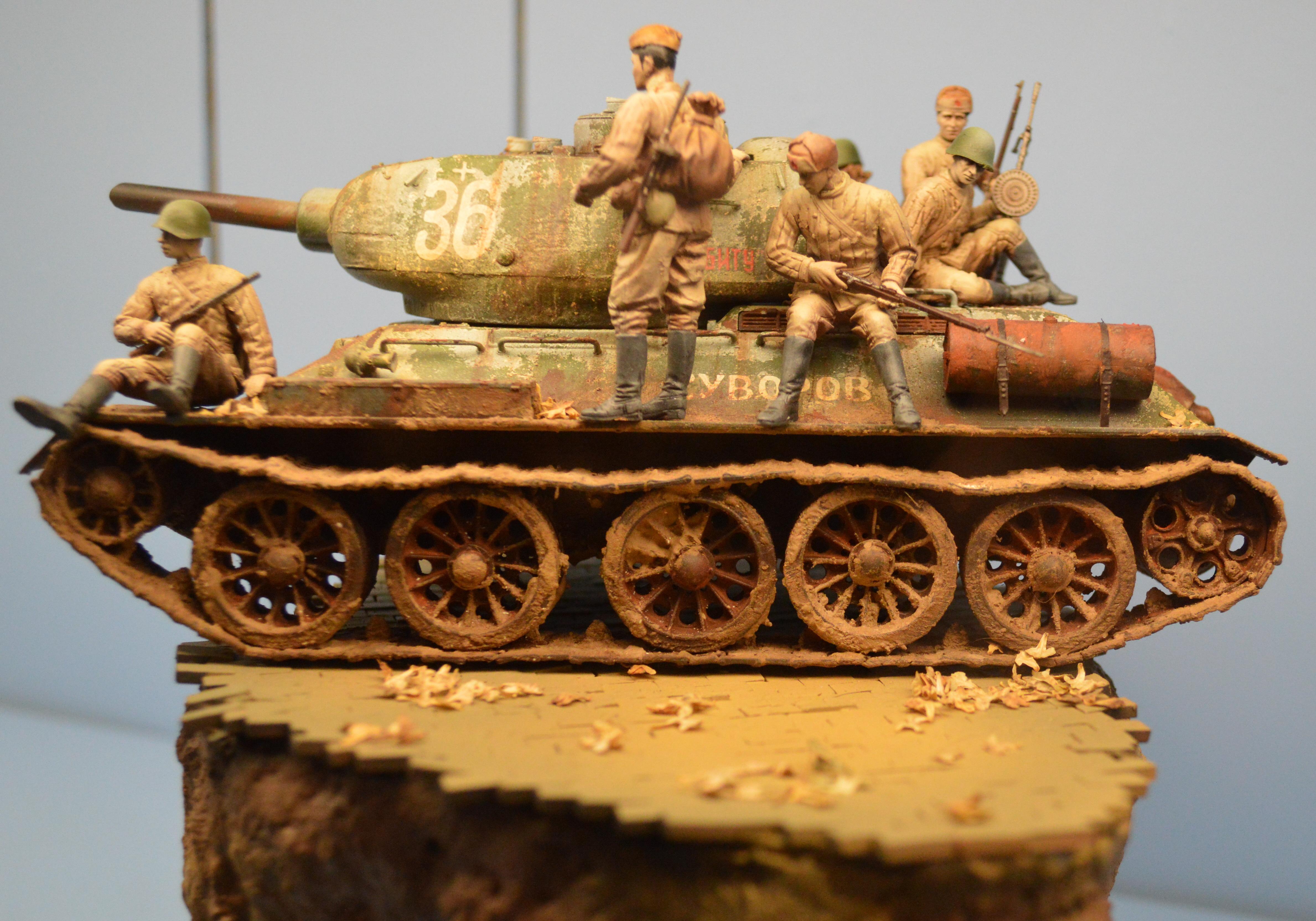 Adepticon 2014, Crystal Brush, Russians, Tank, World War 2, World War Two