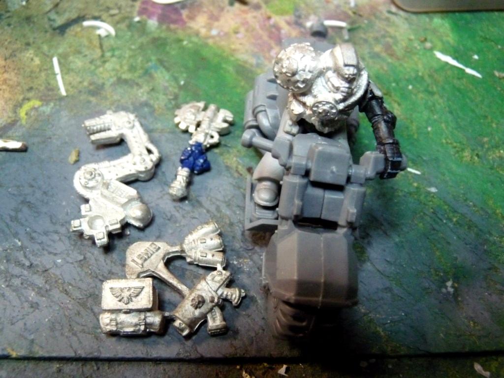 WIP techmarine on a Bike