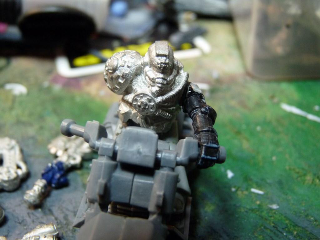 WIP techmarine on a bike