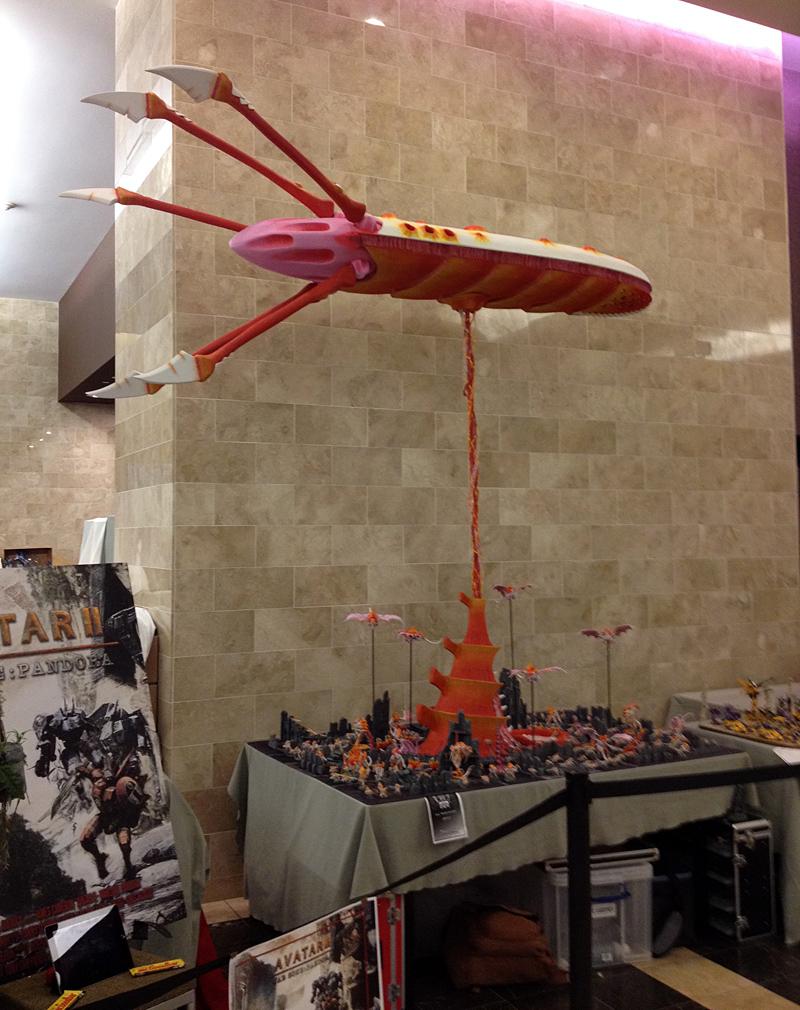 Adepticon 2014, Display, Hive Ship, Tyranids