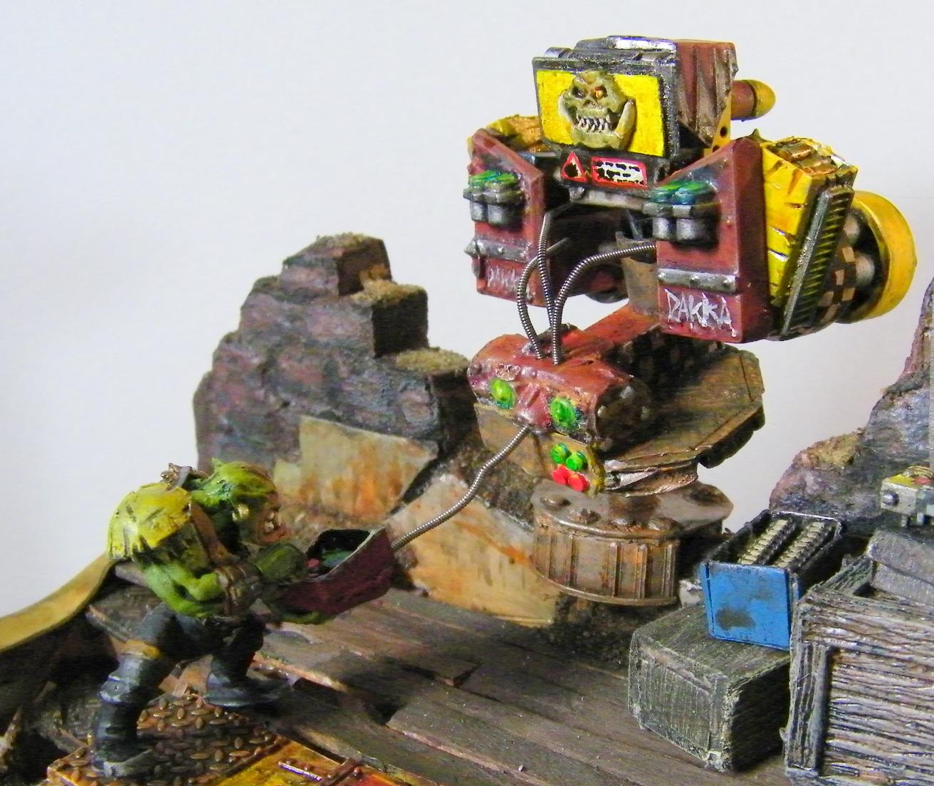 Diorama, Humor, Orks, Terrain