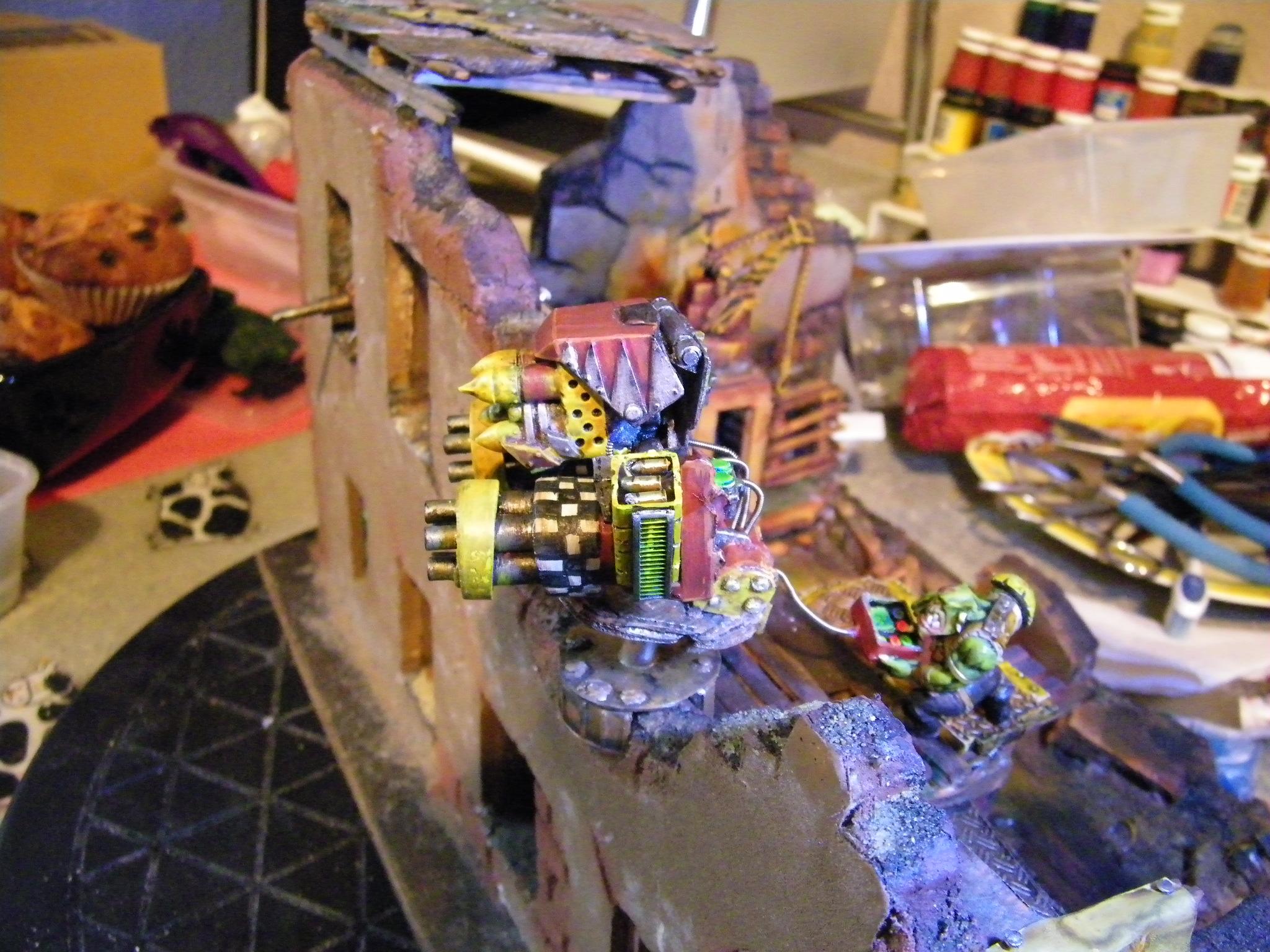 Diorama, Humor, Orks, Terrain