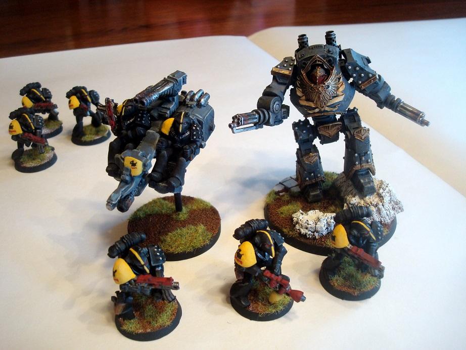 Beakie, Black Sheep, Contemptor, Land Speeder, Rogue Trader, Space Marines