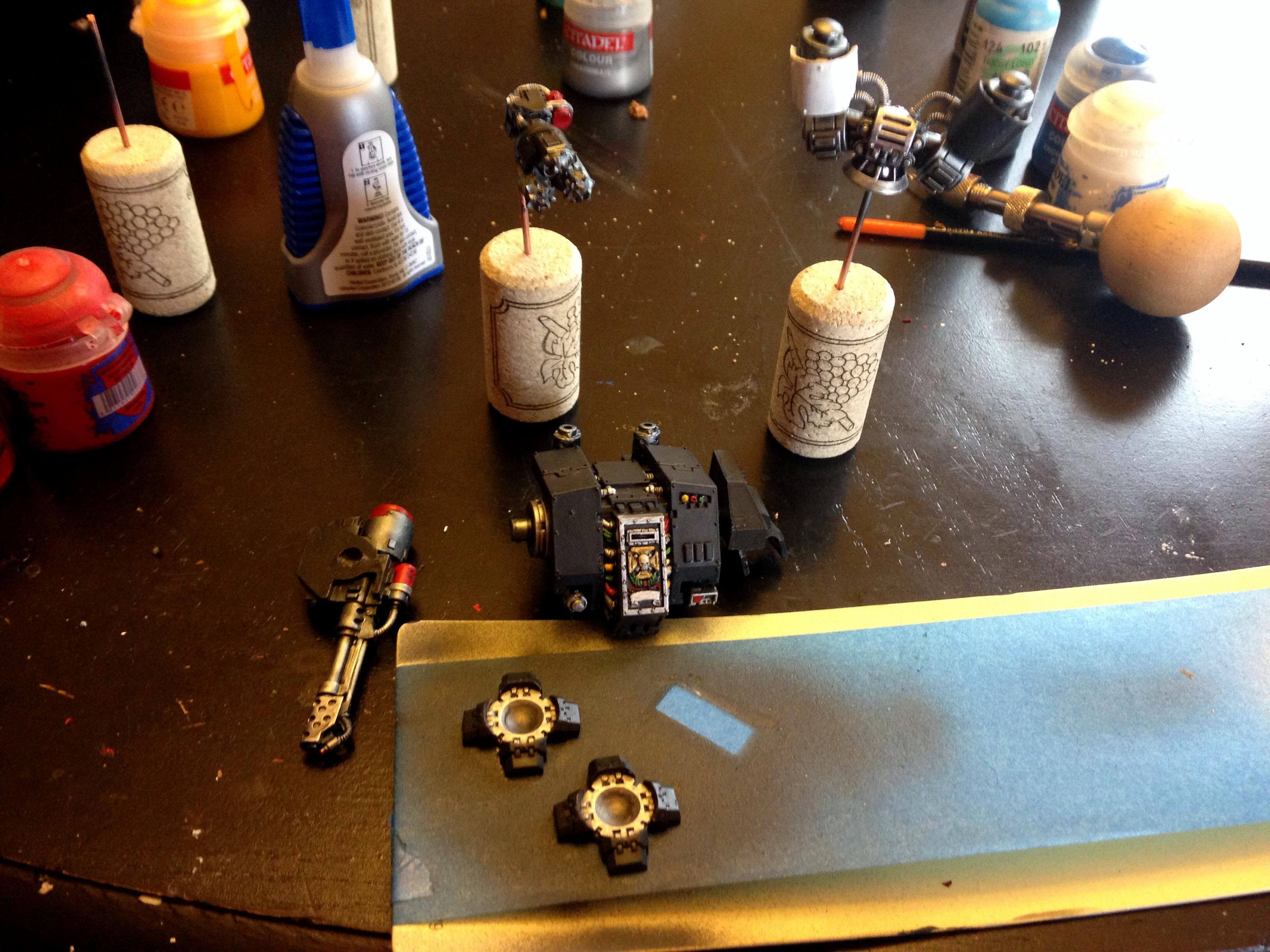 Dreadnought, Raven Guard, Work In Progress