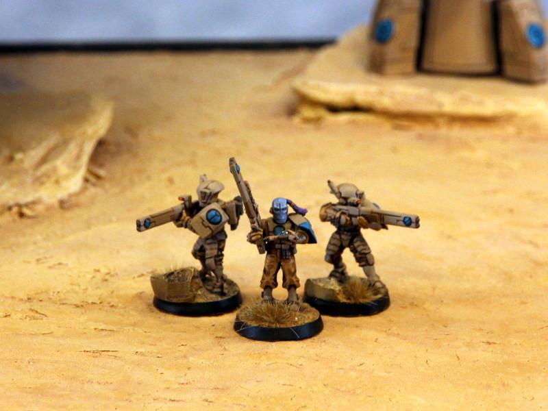 Army, Bork'an, Fire, Tau, Troops, Warhammer 40,000, Warriors