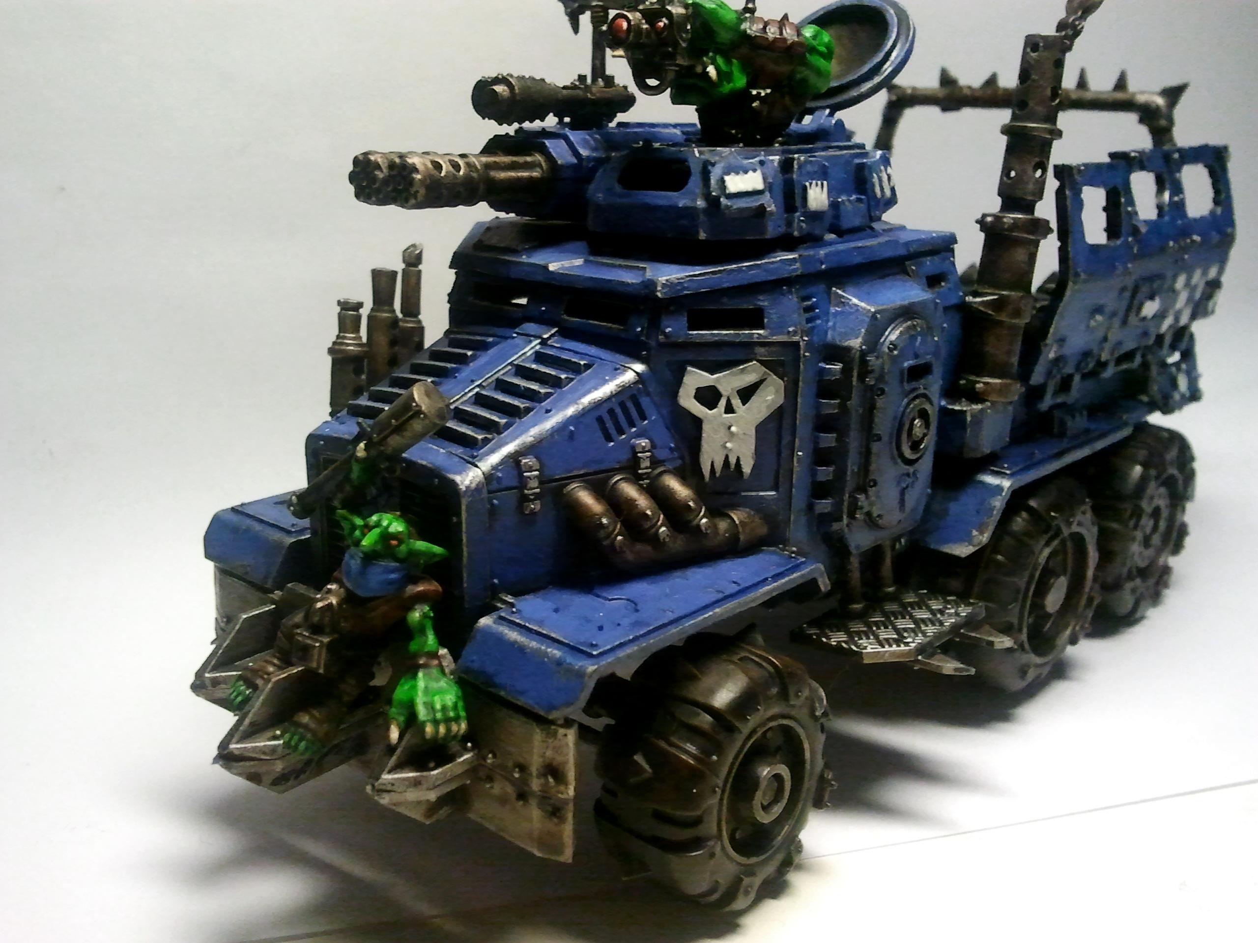 Kit-bash, Looted, Orks, Taurox, Warhammer 40,000
