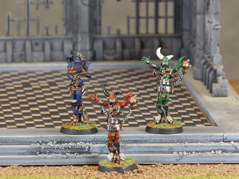 Daemons, Inquisition, Possessed, Witch Hunters