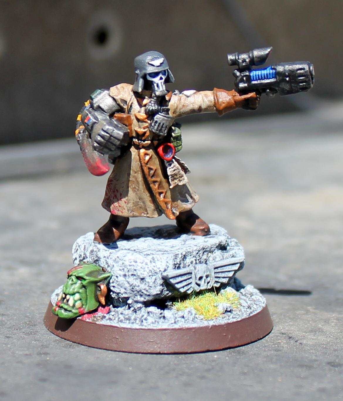 Astra Militarum, Conversion, Imperial Guard, Officer, Steel Legion, Warhammer 40,000