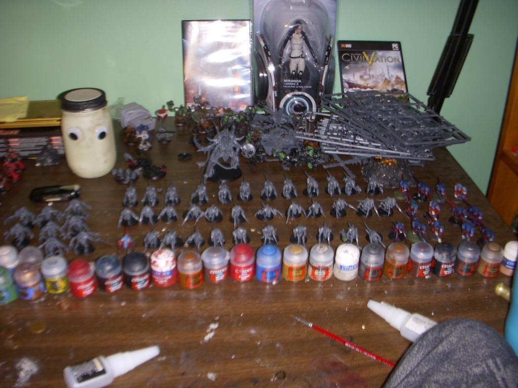 The whole bunch