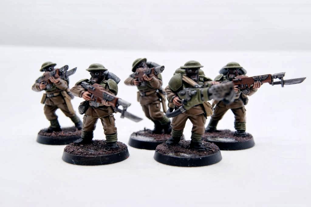 Astra Militarum, Imperial Guard, Warhammer 40,000, Ww1