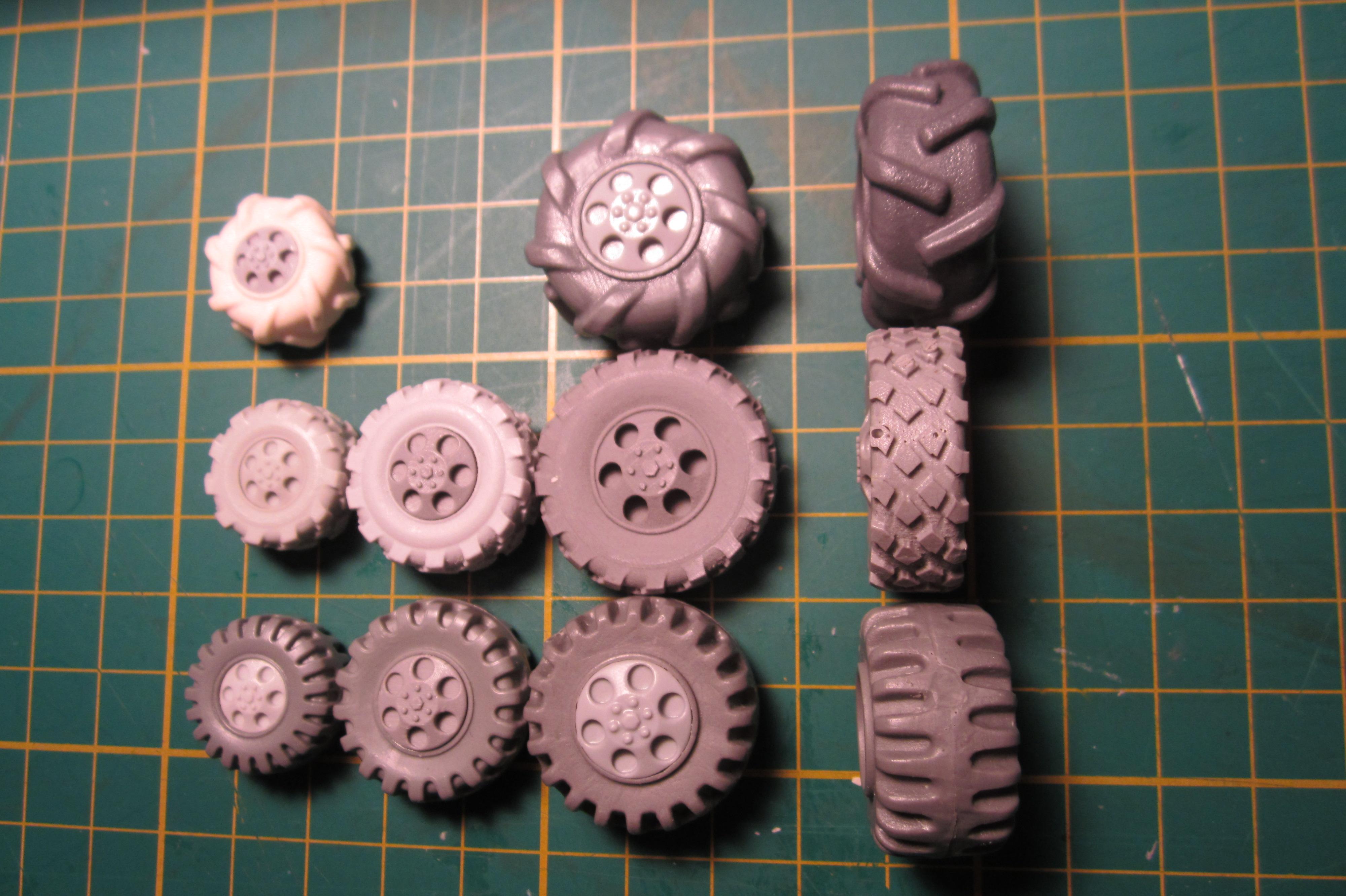 Civilian, Conversion, Gorka Morka, Imperial, Iom, Tires, Tyres, Vehicle, Warhammer 40,000, Wheels