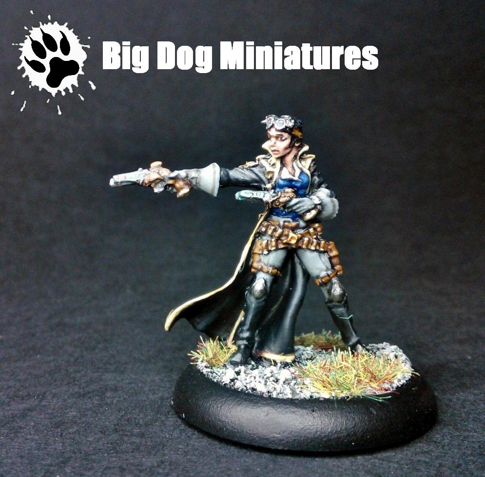 Big Dog Miniatures, Blath 13th, Cygnar, Gun Mage, Hordes, Warmachine, Warmahordes