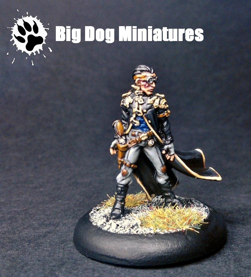 Big Dog Miniatures, Blath 13th, Cygnar, Gun Mage, Hordes, Warmachine, Warmahordes