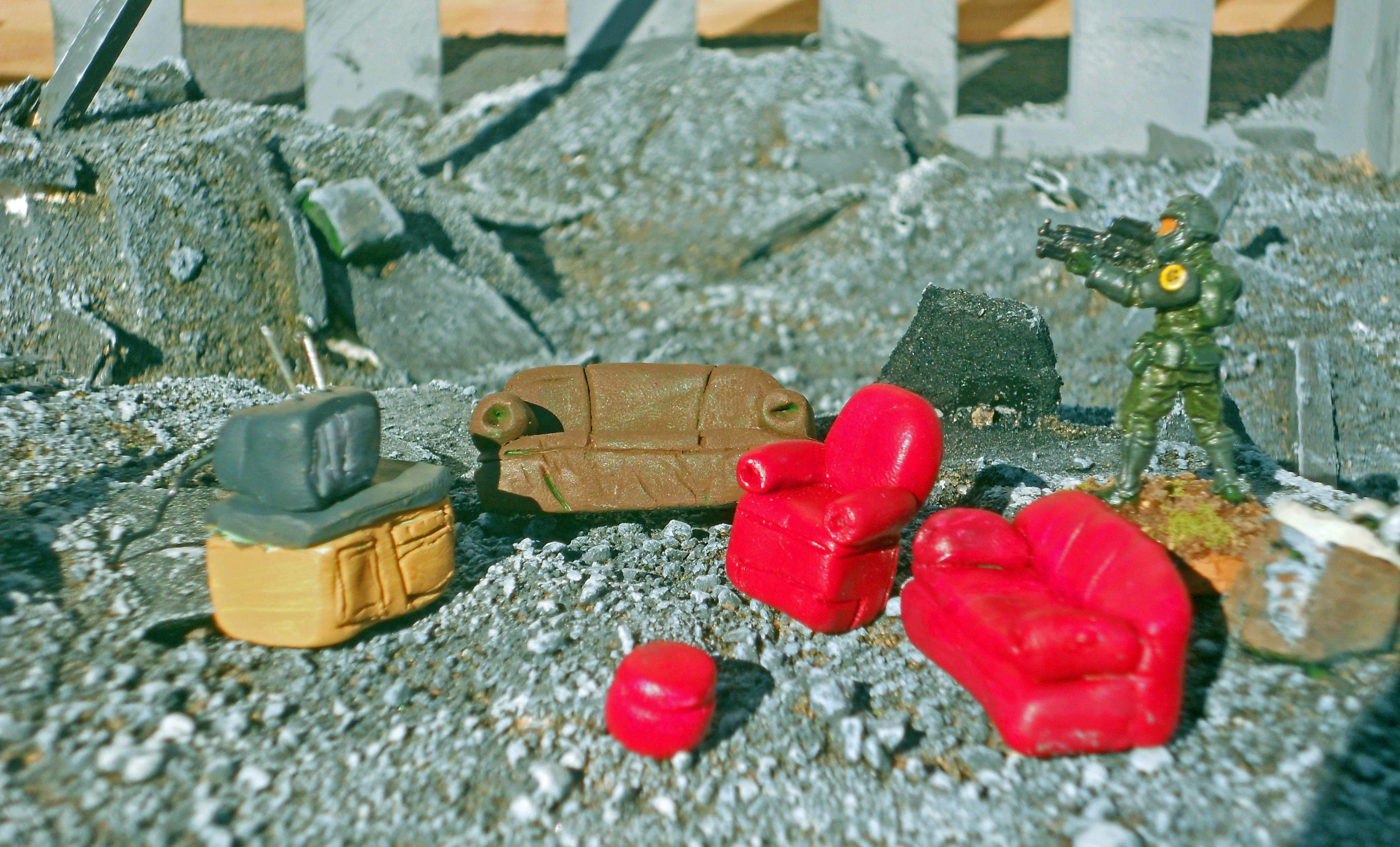 rubble and junk