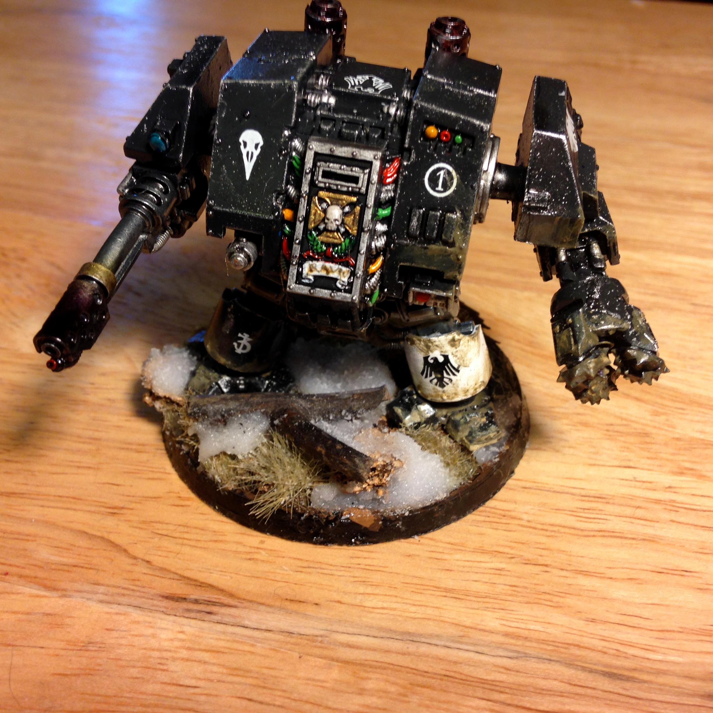 Dreadnought, Raven Guard, Work In Progress