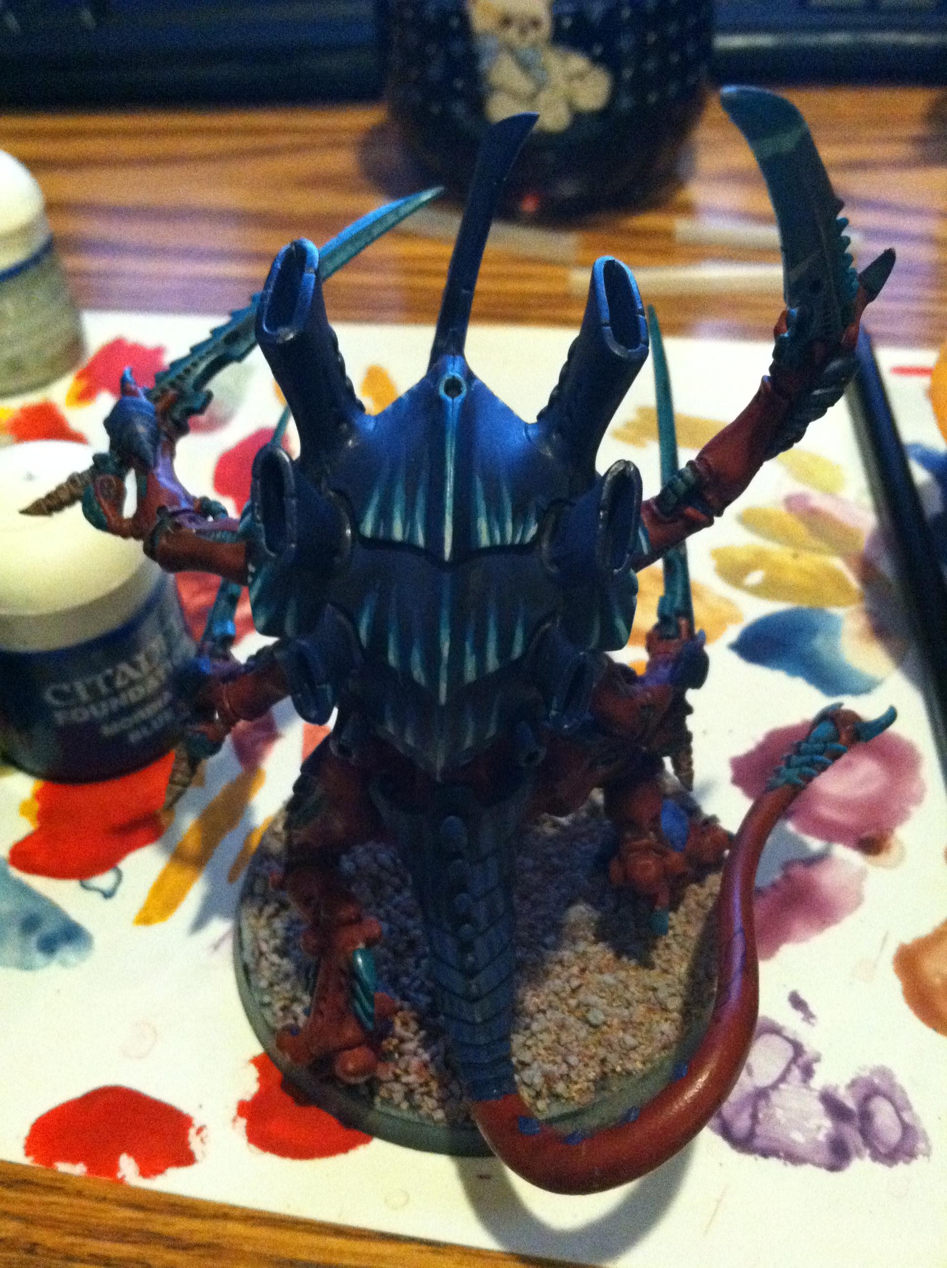 Hive Tyrant, Swarmlord, Tyranids, Work In Progress