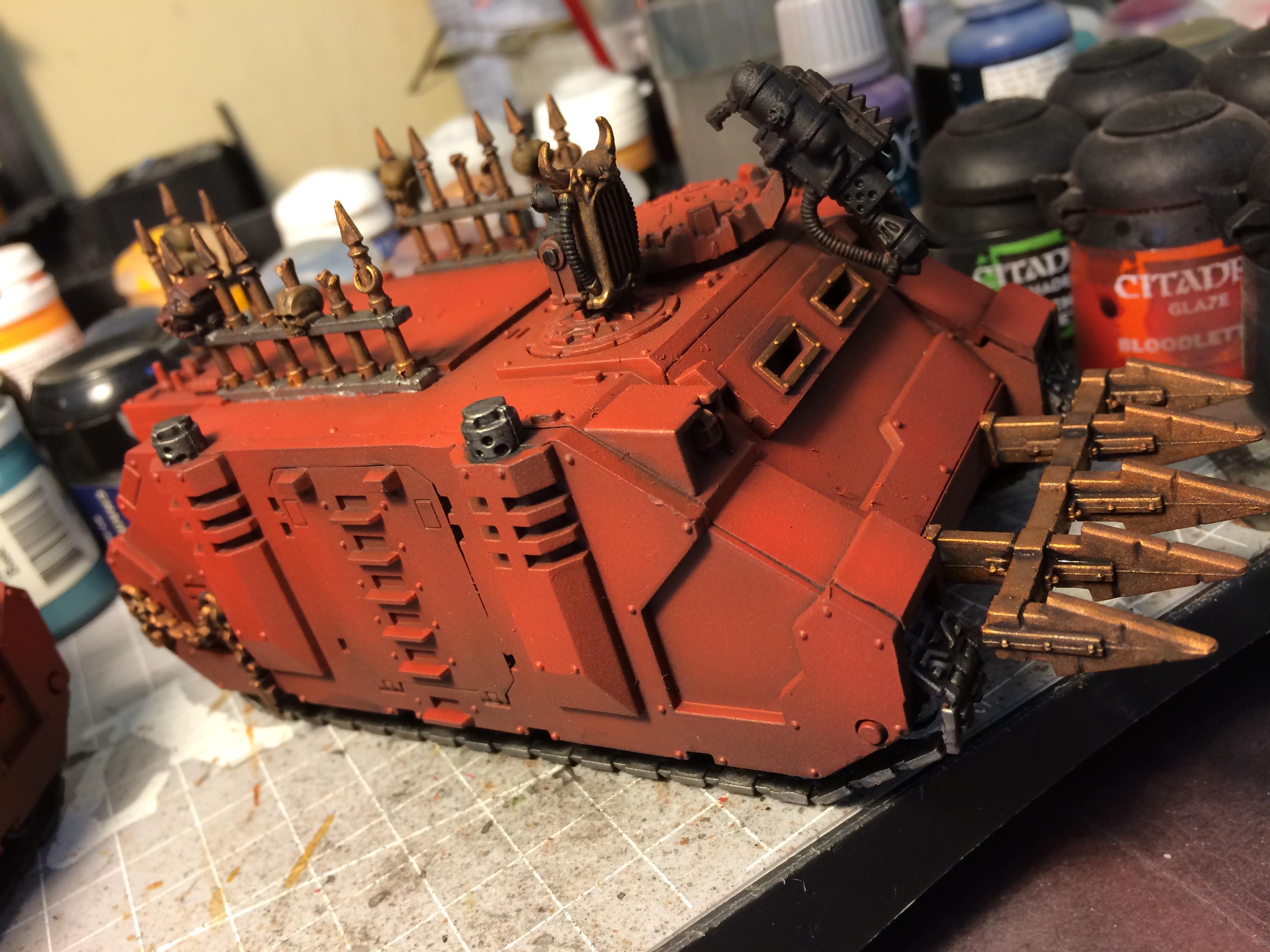 Airbrush, Blood, Chaos, Commission, Red, Rhino, Skull, The Reactor Core, Vardenv2, World Eaters