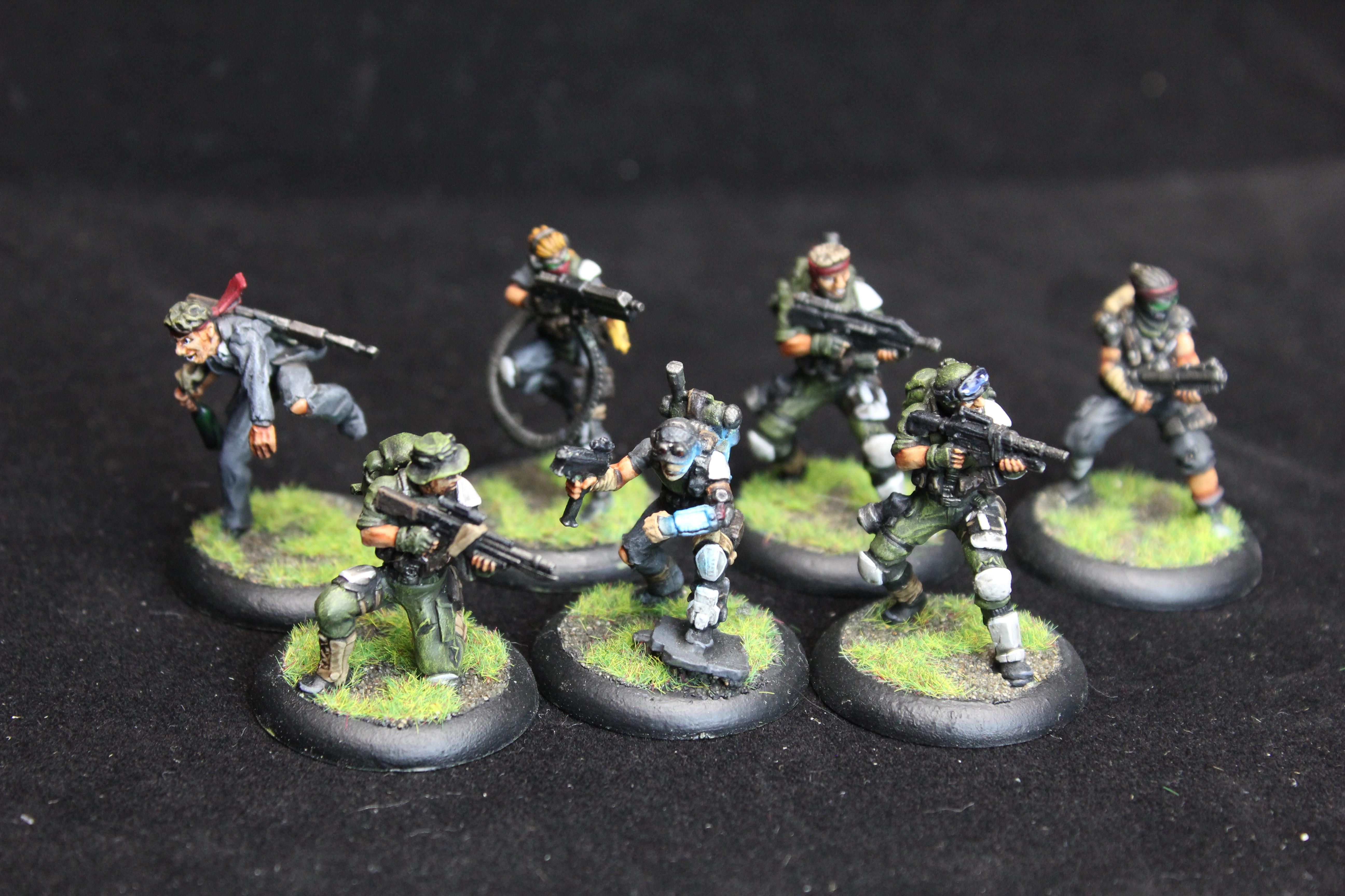 Fcc, Megacon, Mercenary, Mercs Miniatures