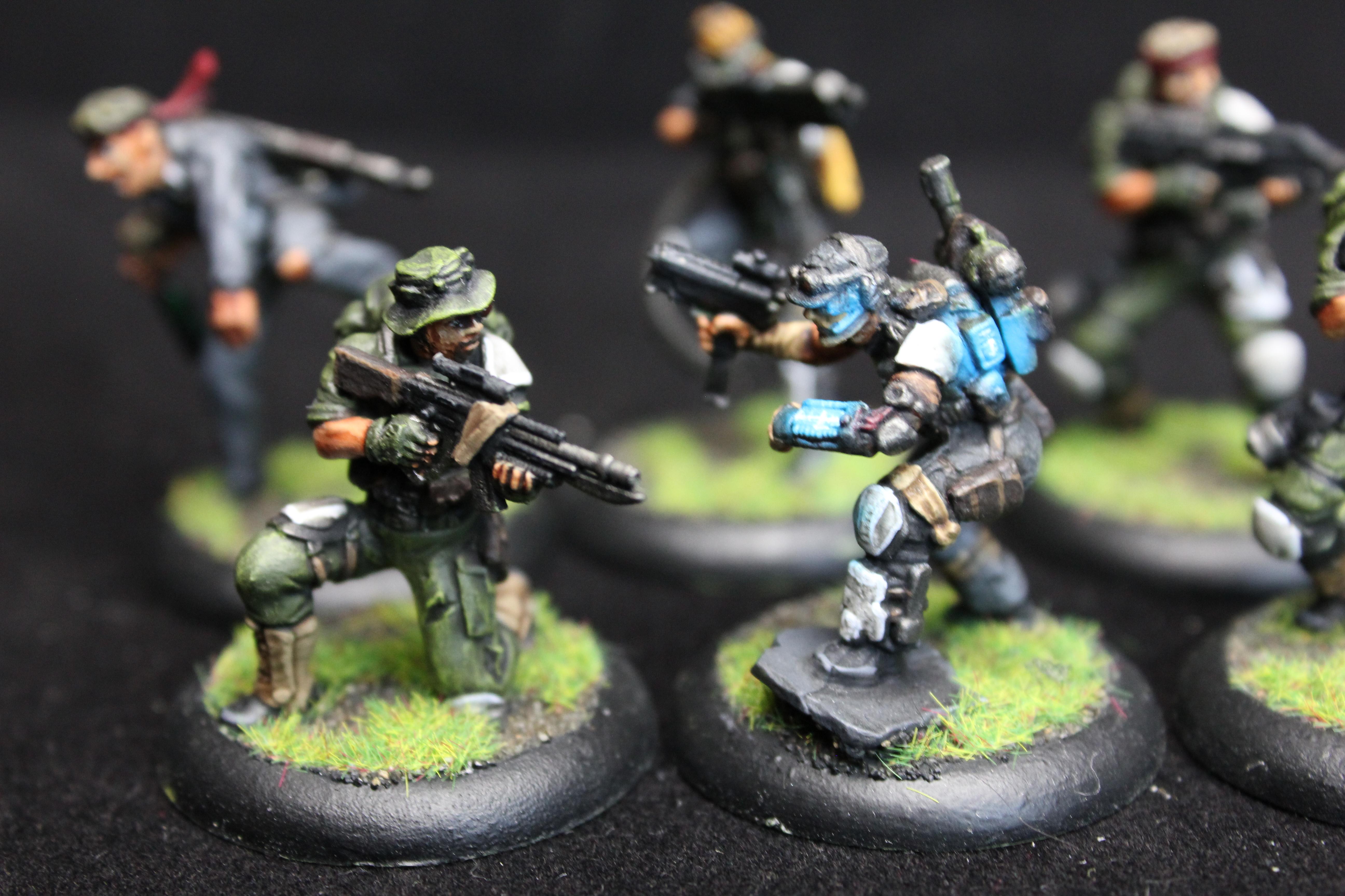 Fcc, Megacon, Mercenary, Mercs Miniatures