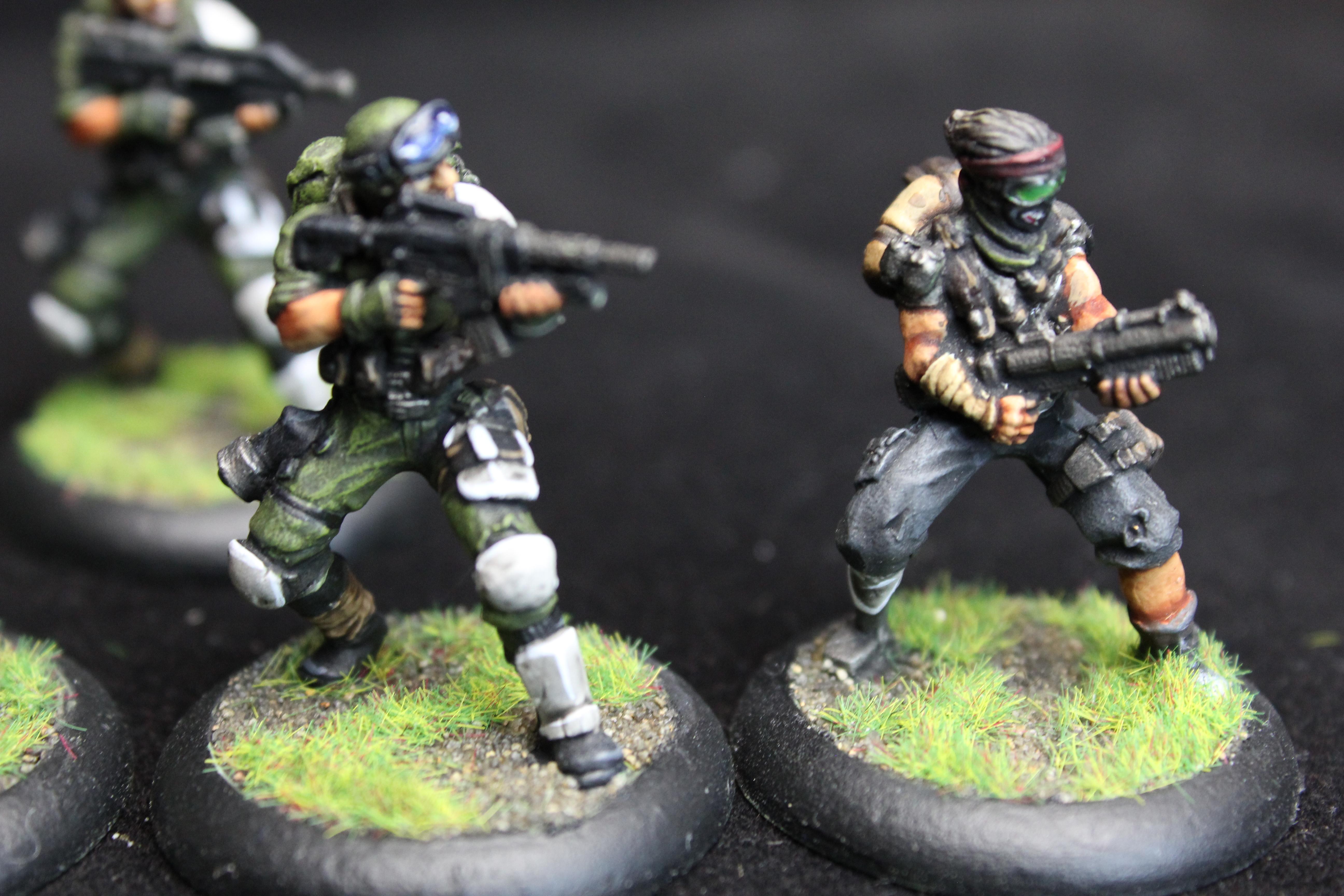 Fcc, Megacon, Mercenary, Mercs Miniatures