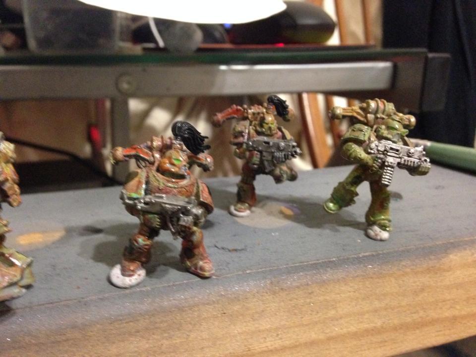 Nurgle themed CSM unit