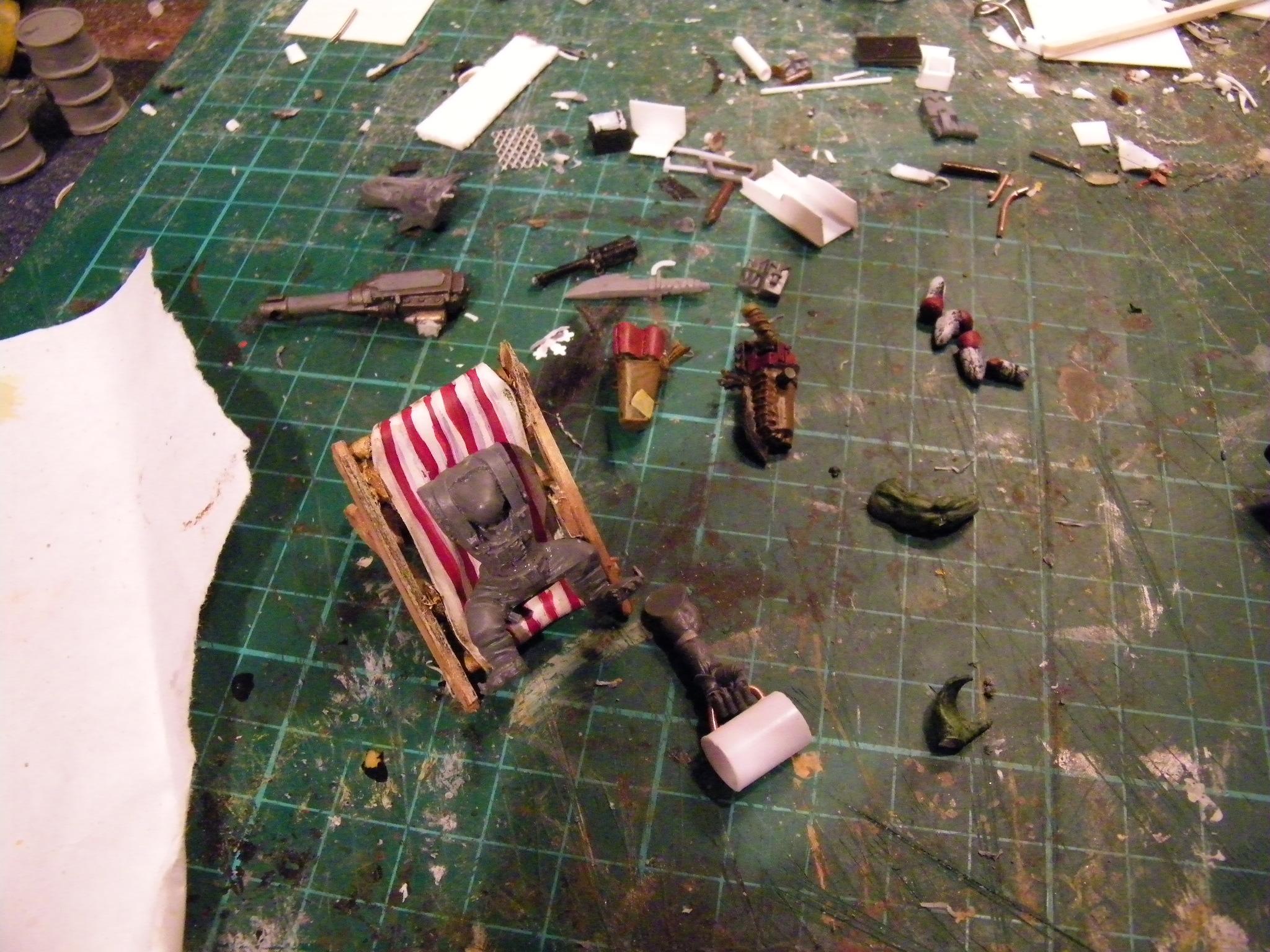 Diorama, Humor, Orks, Terrain