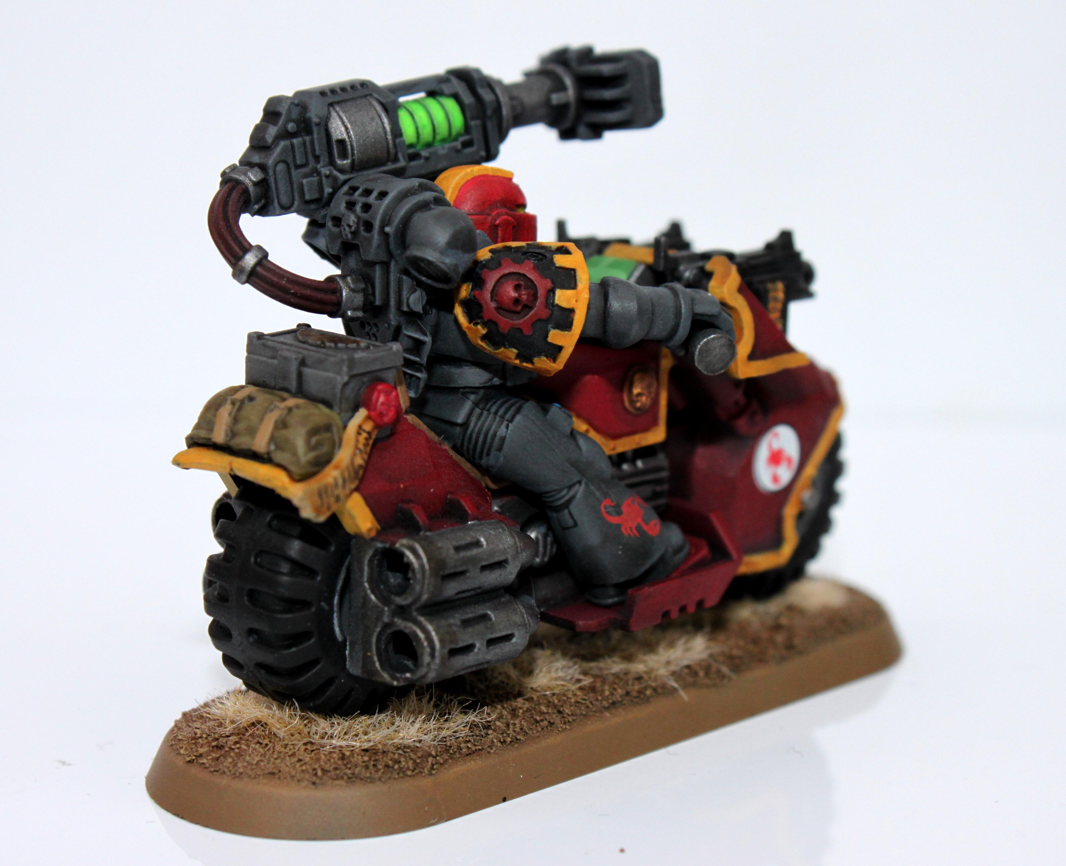 Conversion Beamer, Headquarters, Master Of The Forge, Red Scorpions, Space Marines