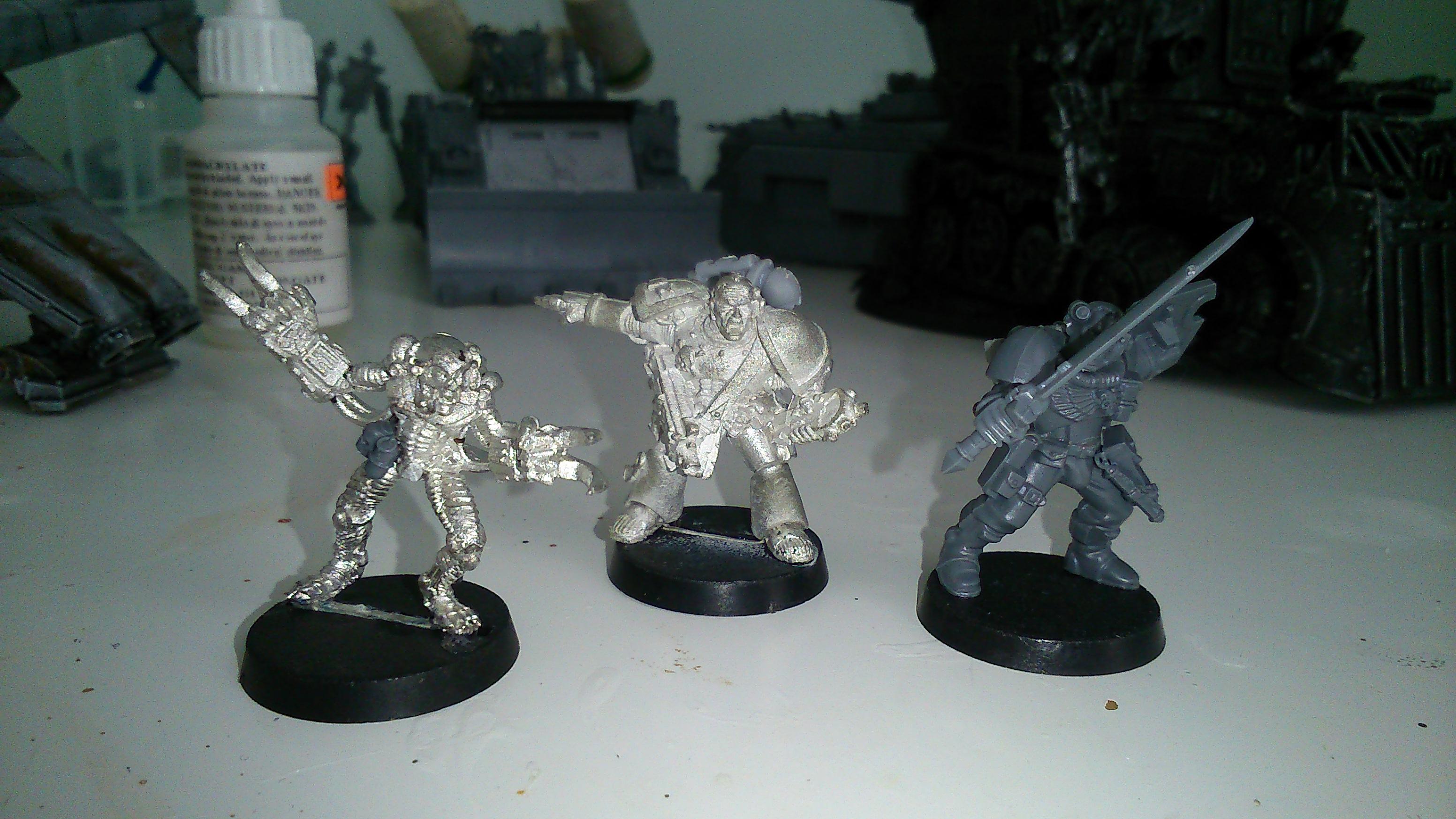 Ordo Xenos with deathwatch retinue