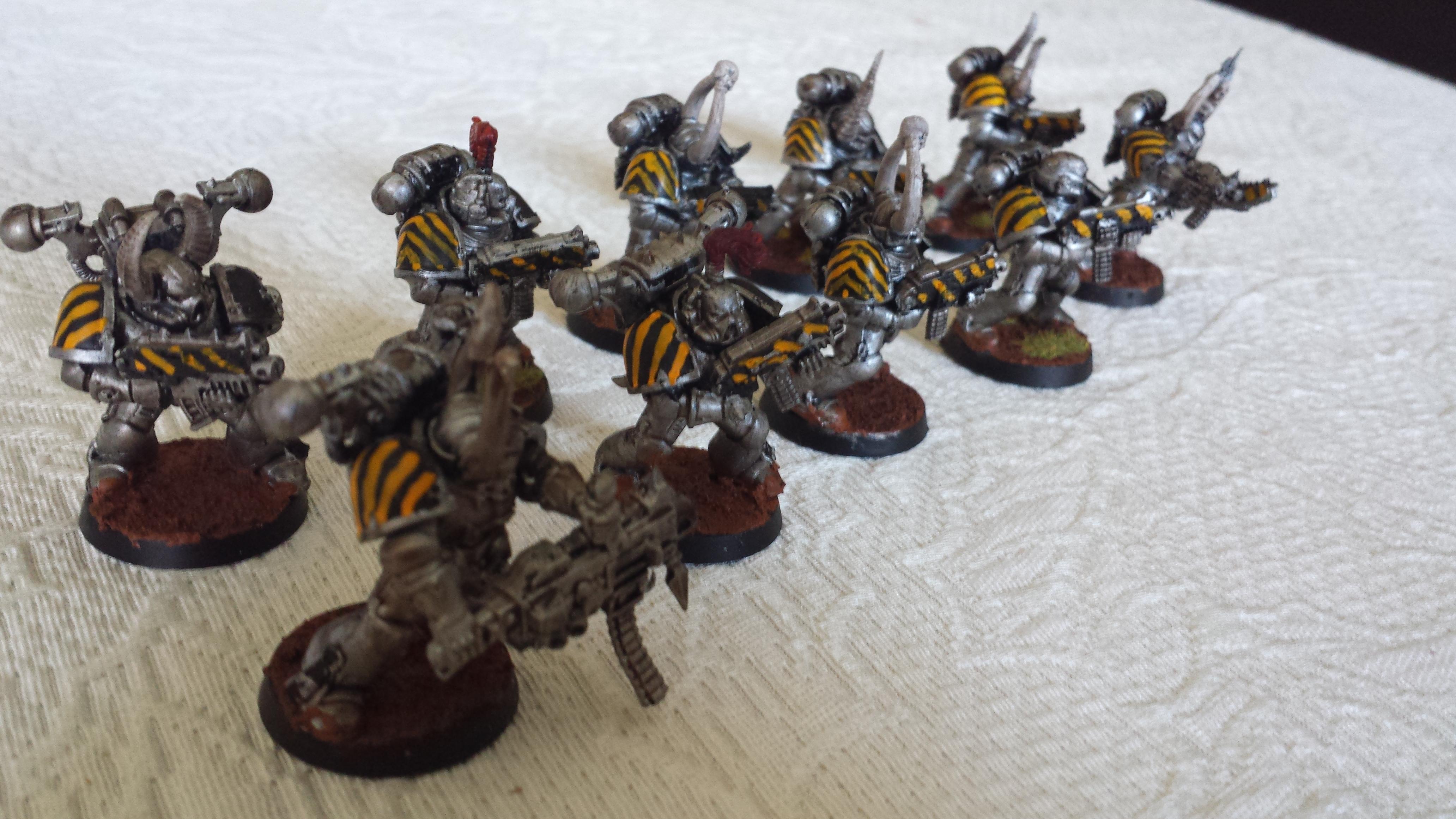 the first tactical squad 1x heavy bolter