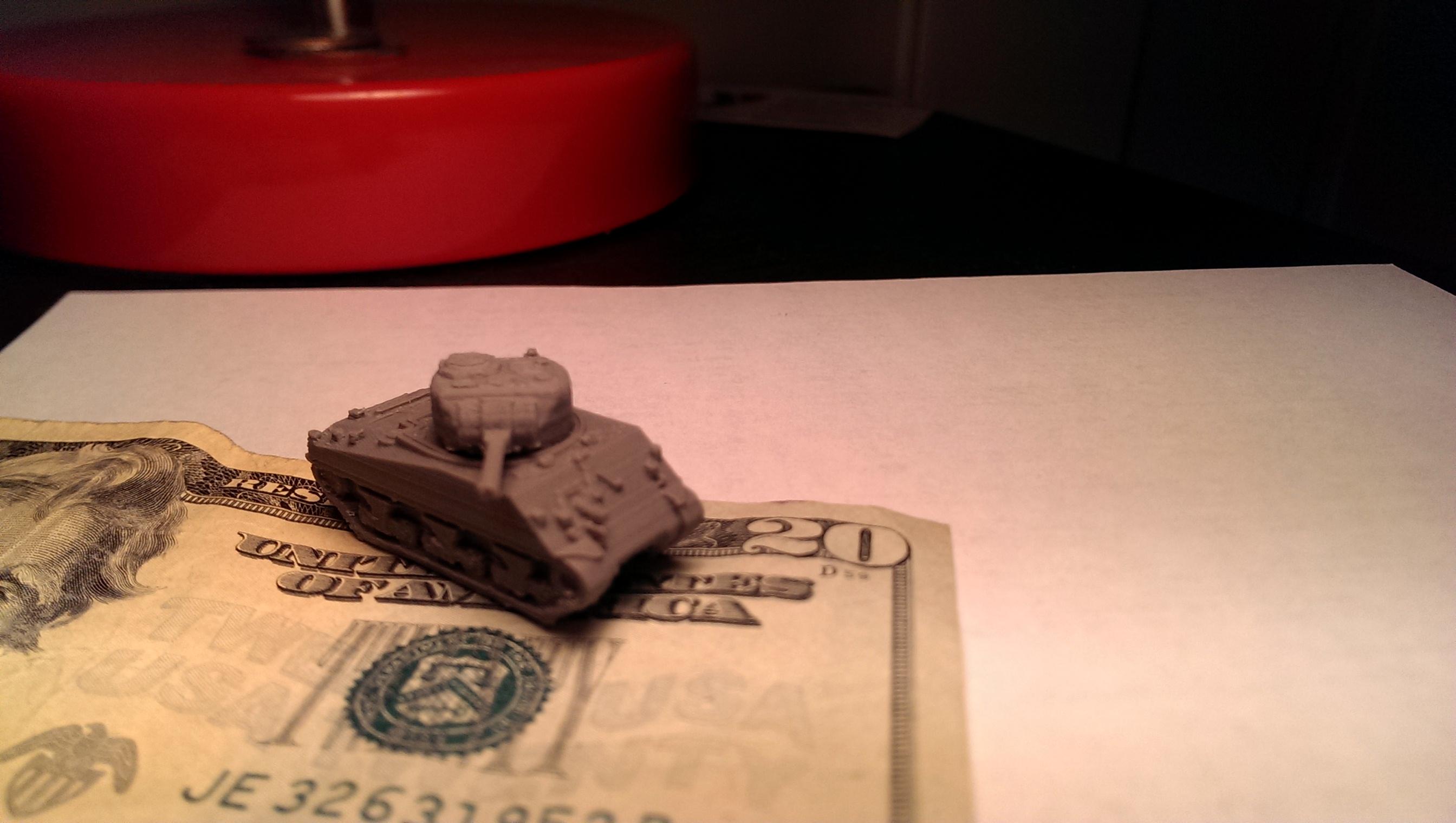 3d, Printed, Tank, 3d printed tank