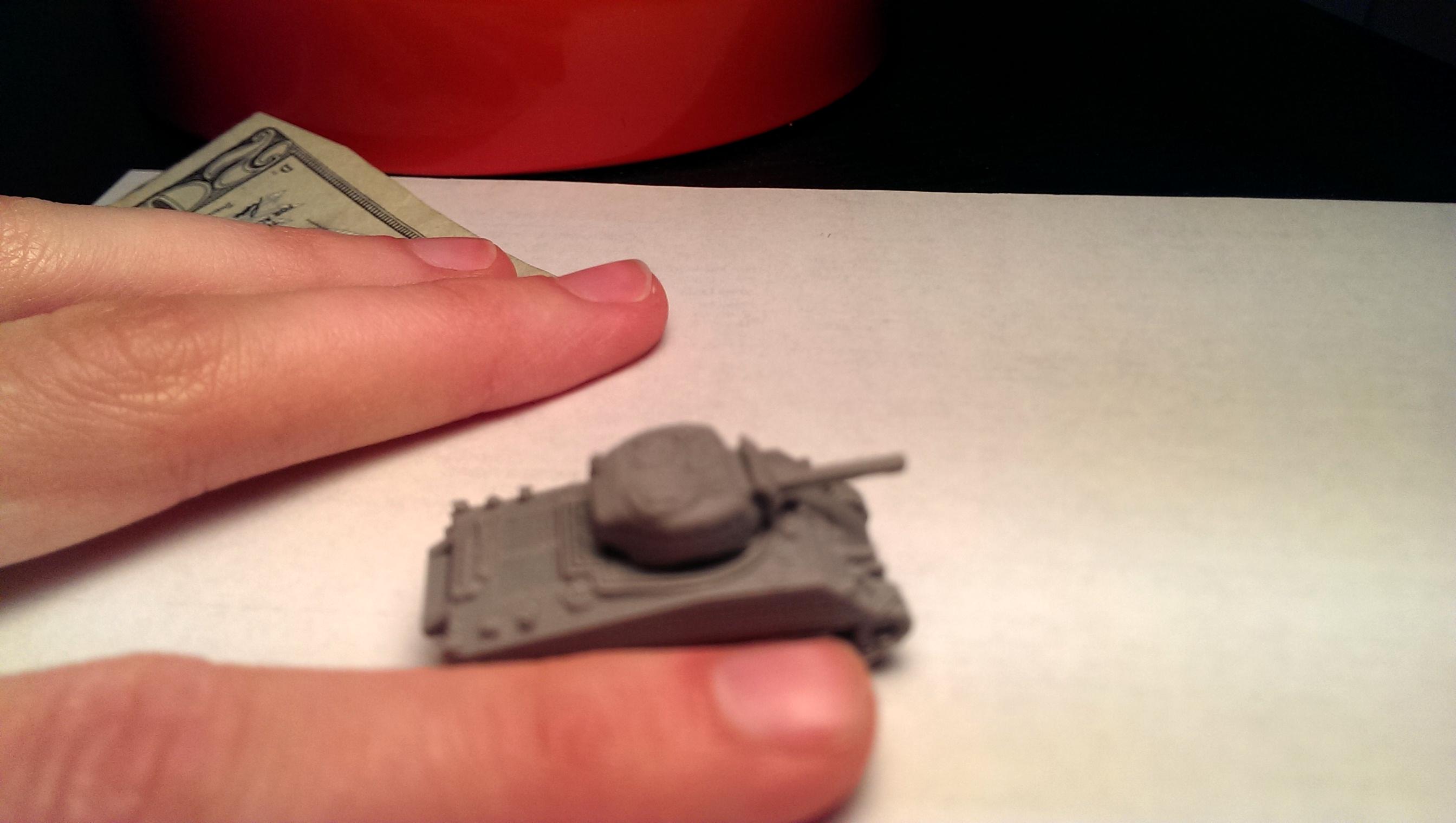 3d, Printed, Tank, 3d printed tank