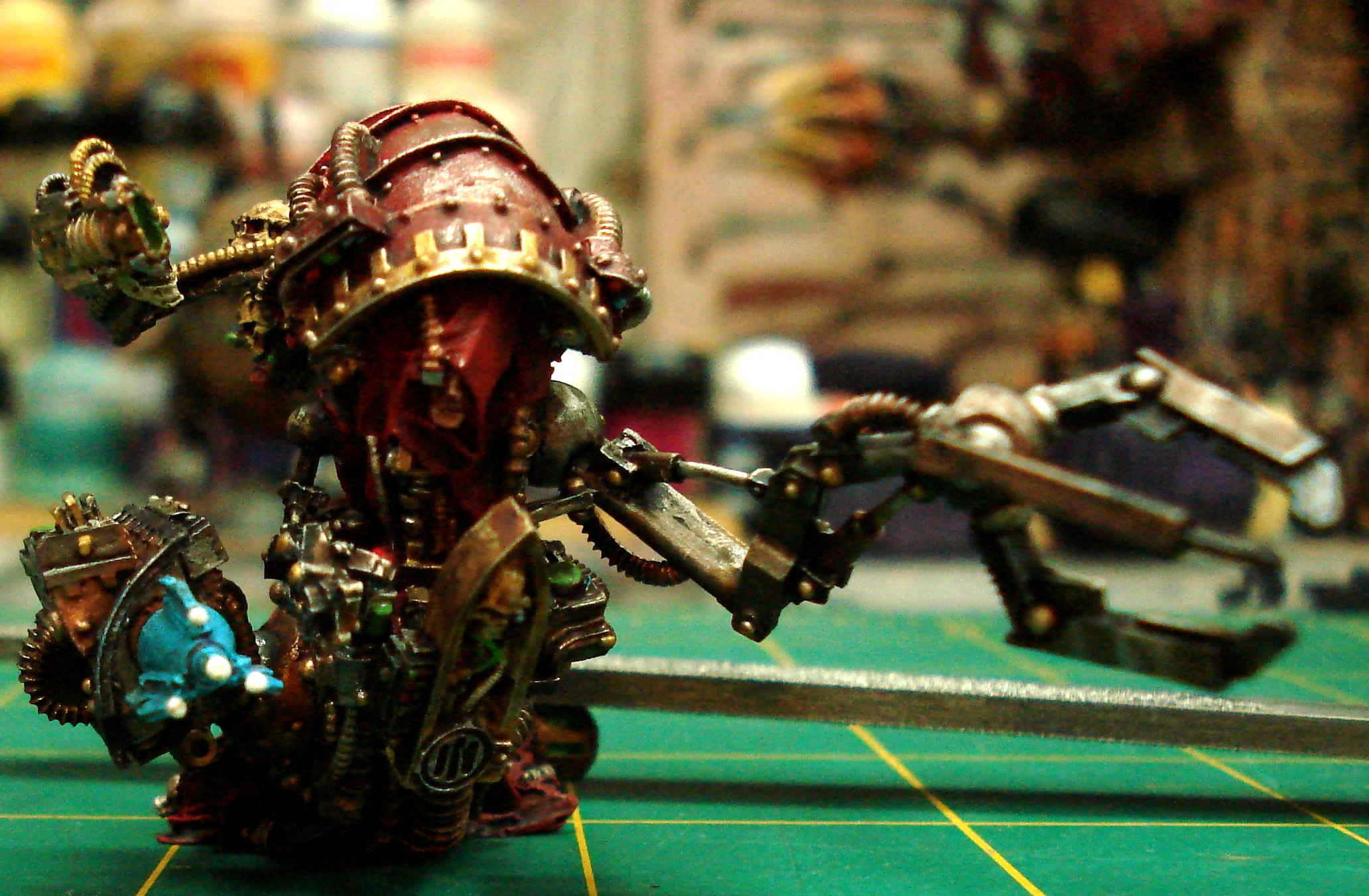 Forge, Magos, Mechanicum, Mechanicus, Priest, Rad, Servo, Skull, Tech, Thallax, World